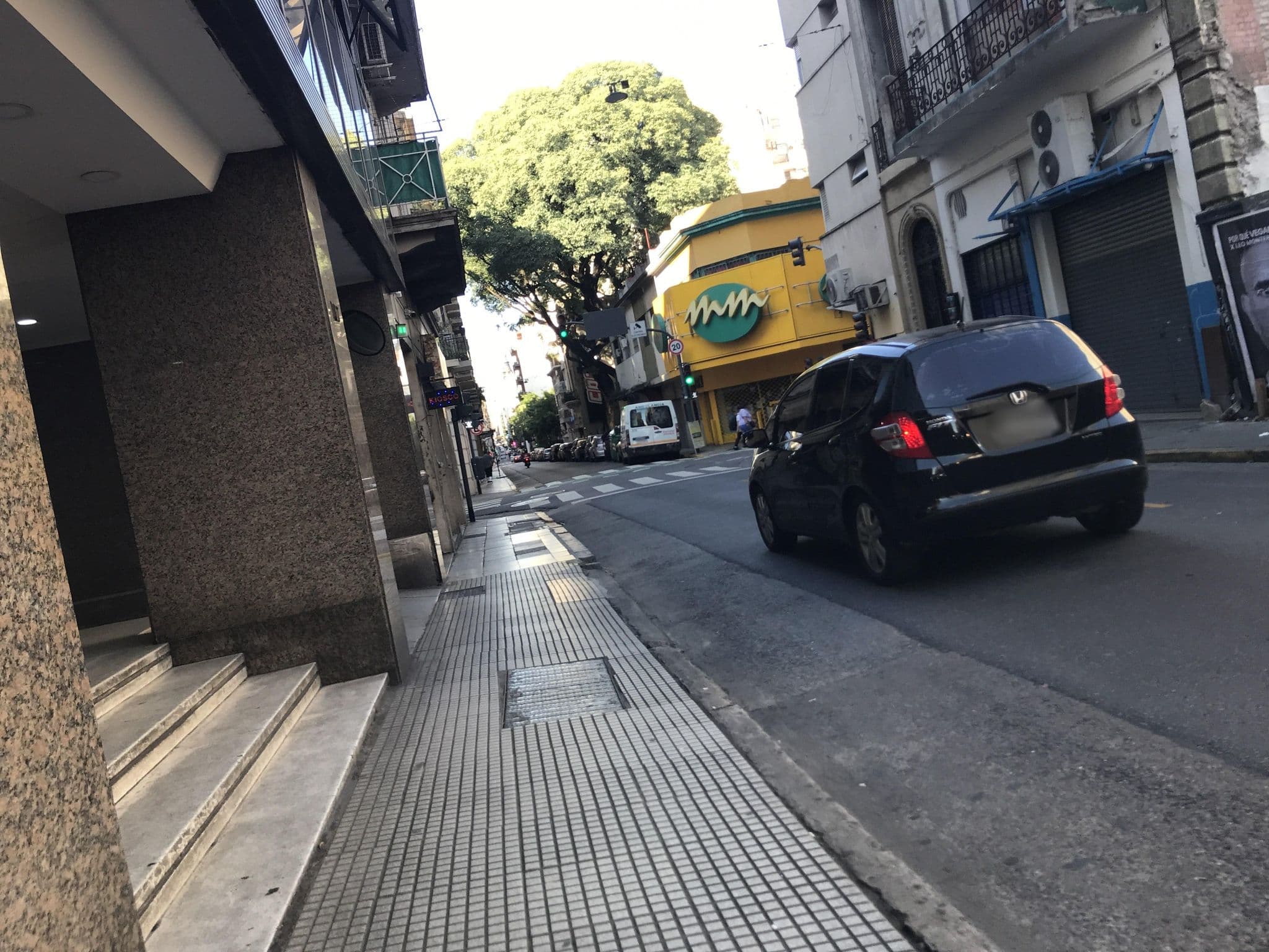 Street view near River Hotel, Balvanera