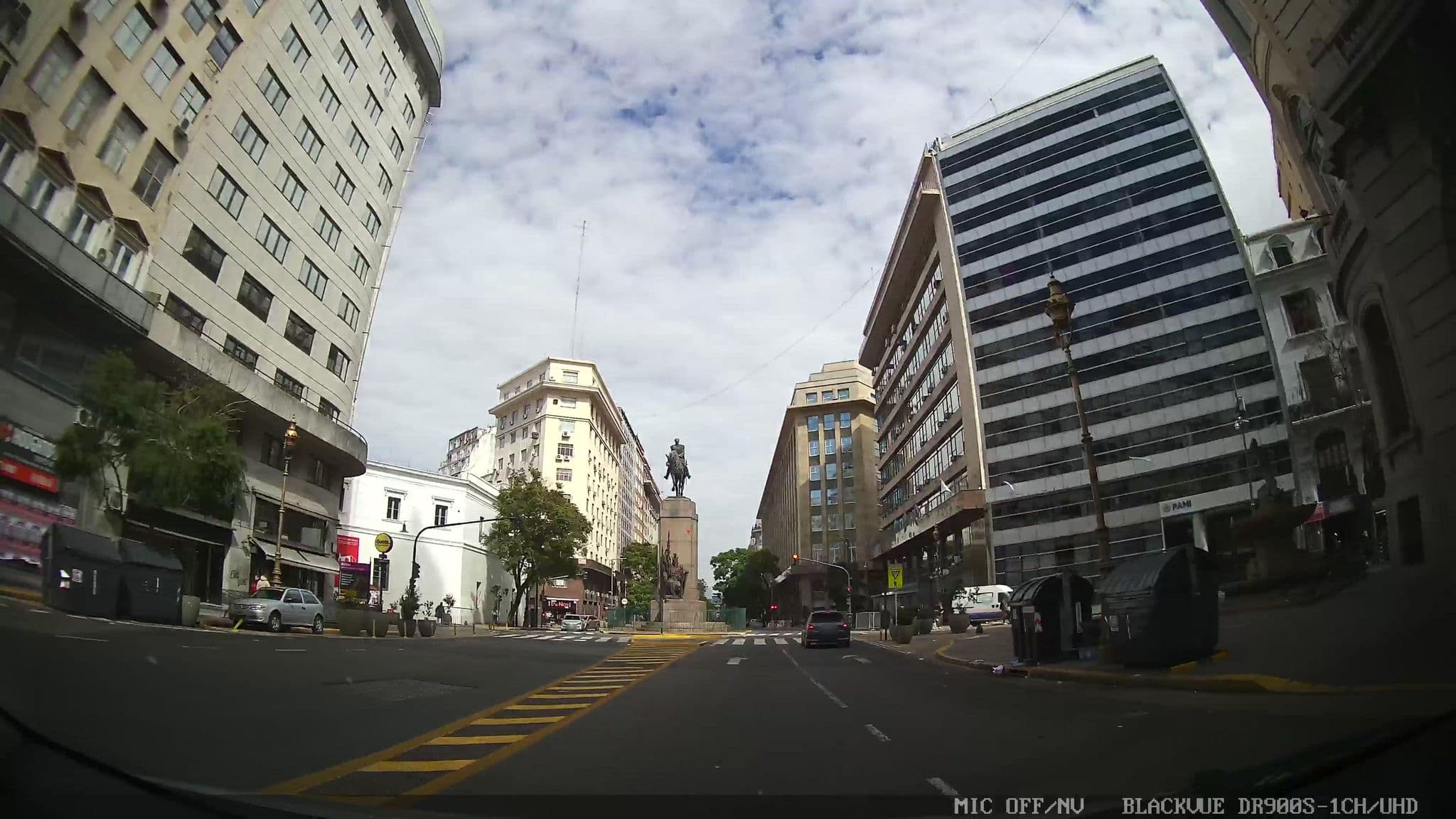 Street view near Nogaró Hotel, Buenos Aires