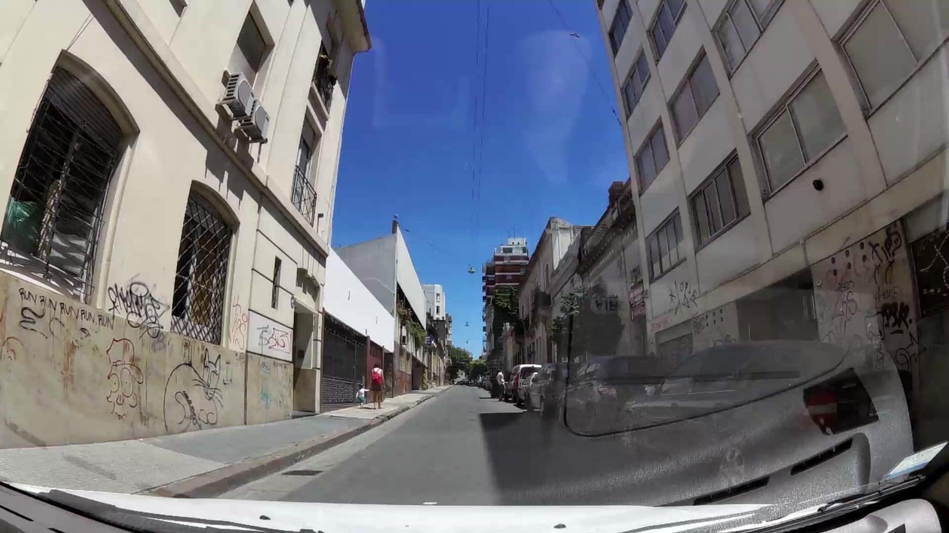 Street view near Hotel Boutique Tiana, Buenos Aires