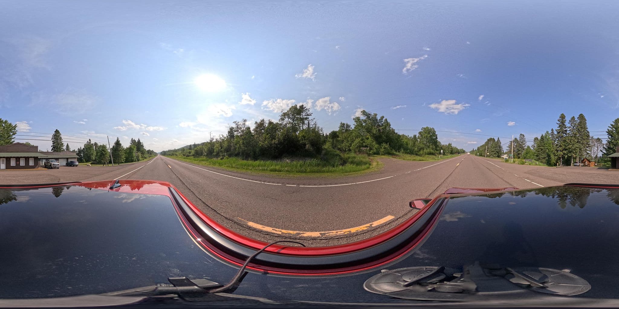 Street view near Little Marais Lakeside Cabins, Silver Bay — © quickness805 (CC BY-SA · Mapillary)