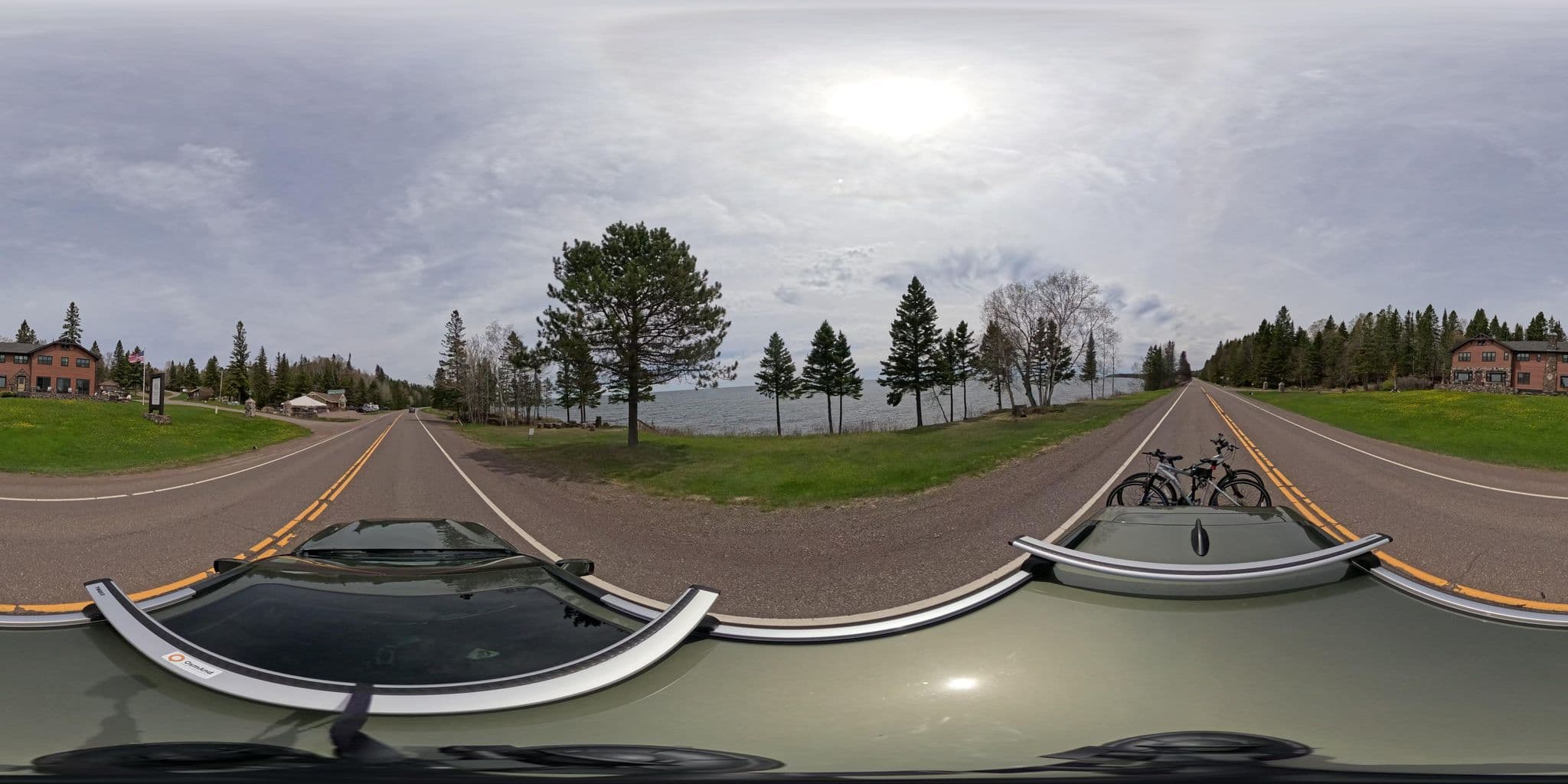 Street view near Cascade Lodge on Lake Superior, Grand Marais — © cartographer (CC BY-SA · Mapillary)