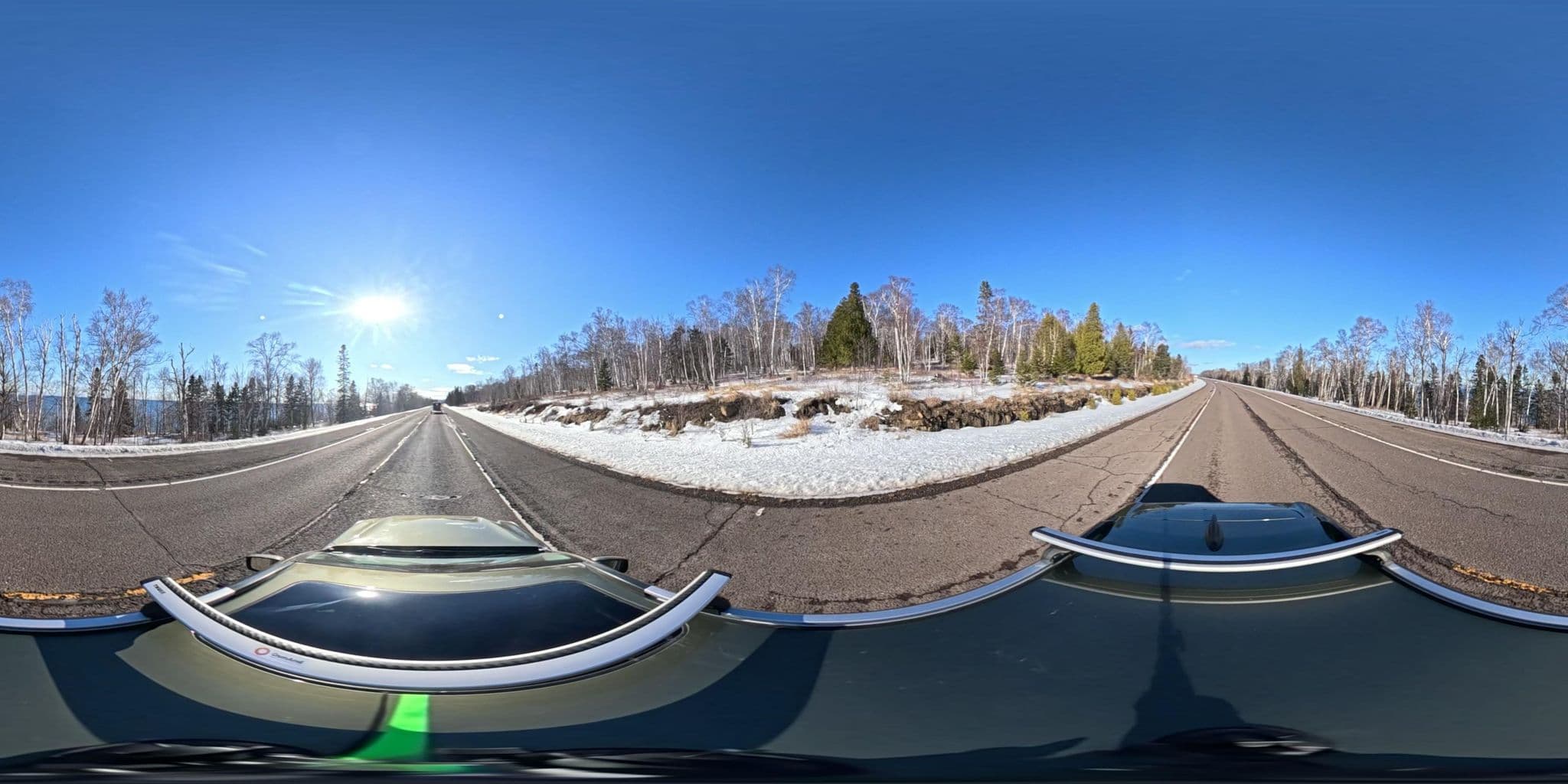 Street view near Jonvic Creek, Grand Marais — © cartographer (CC BY-SA · Mapillary)
