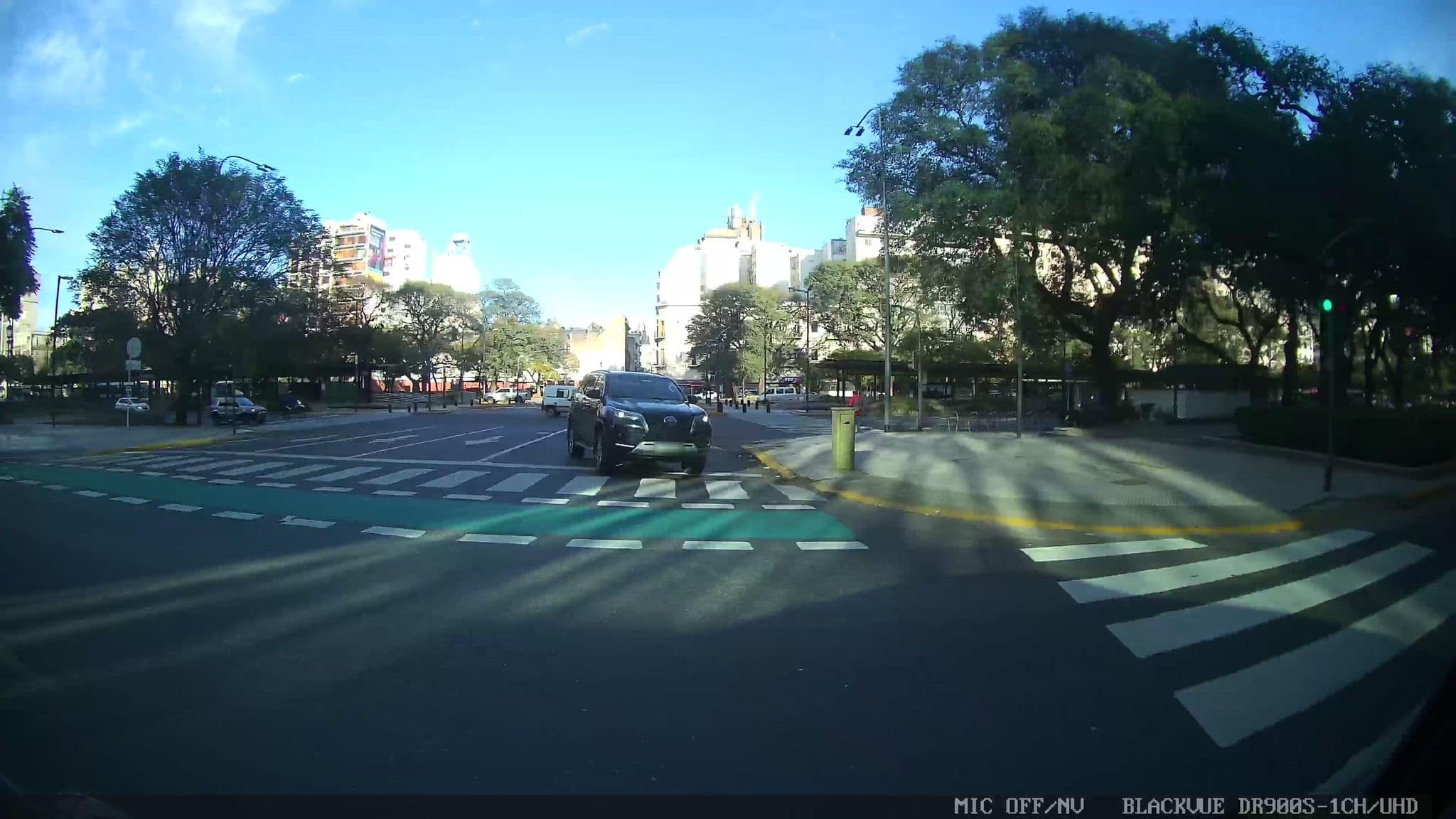 Street view near Conte Hotel, Buenos Aires