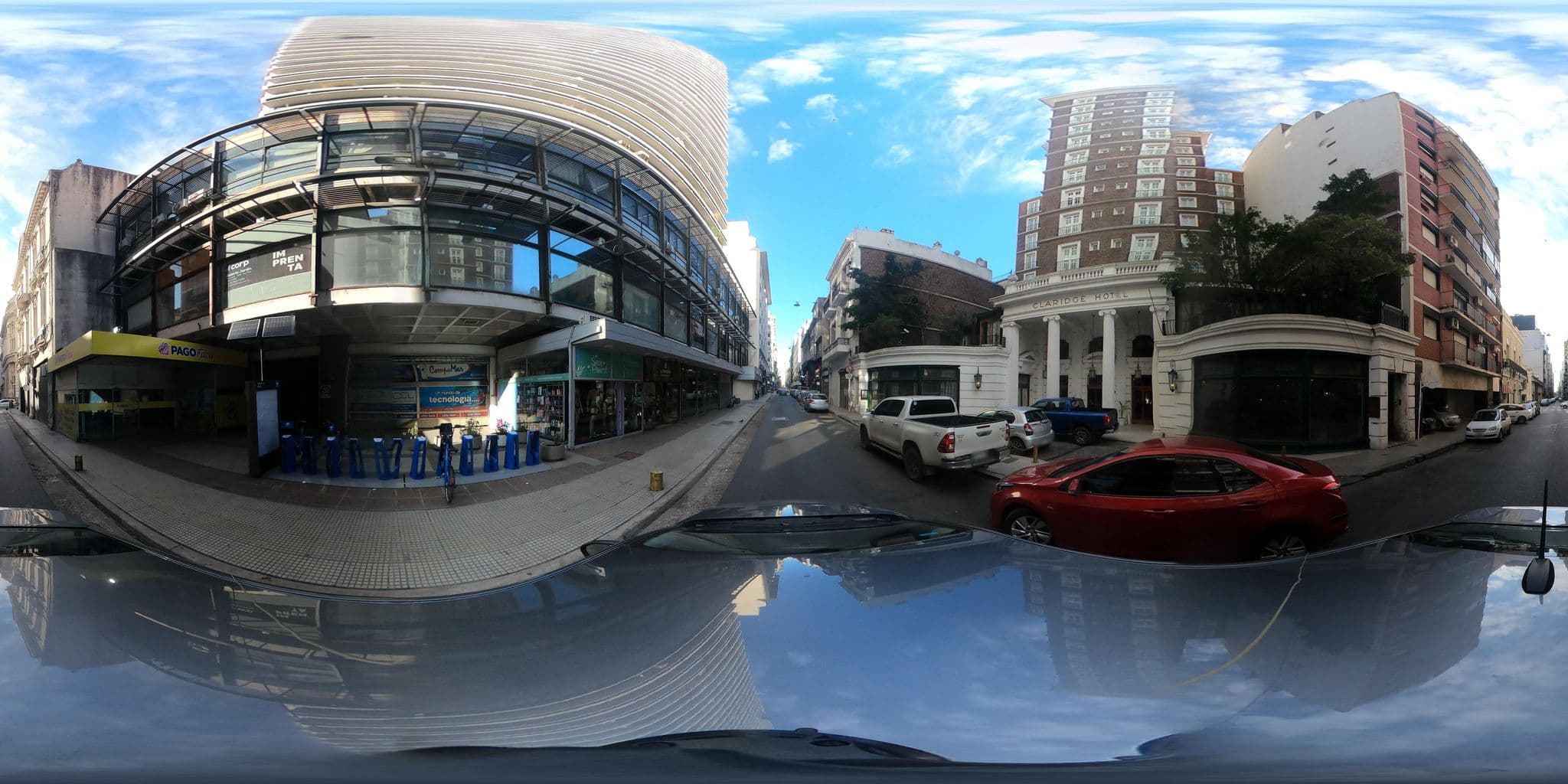 Street view near Claridge Hotel, Buenos Aires