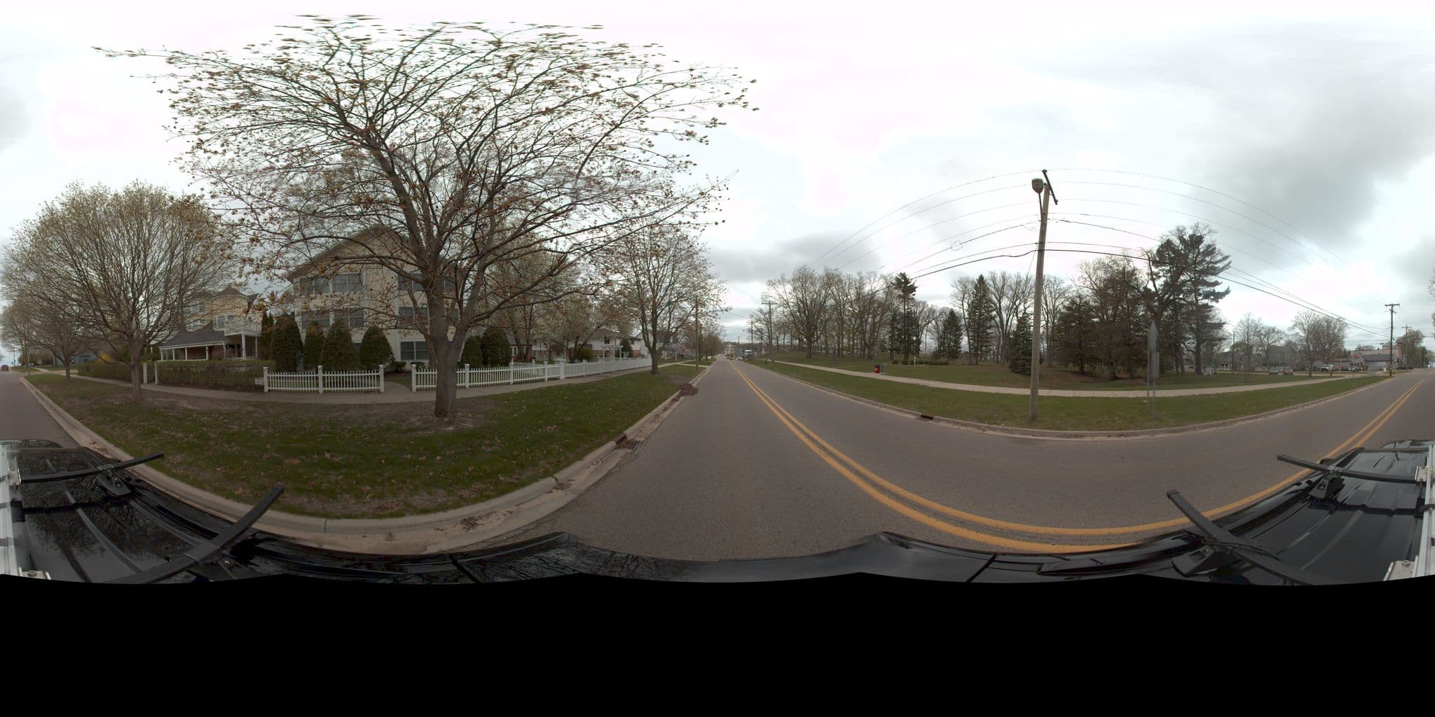 Street view near The Sand Castle Inn, Paw Paw Lake — © rking (CC BY-SA · Mapillary)