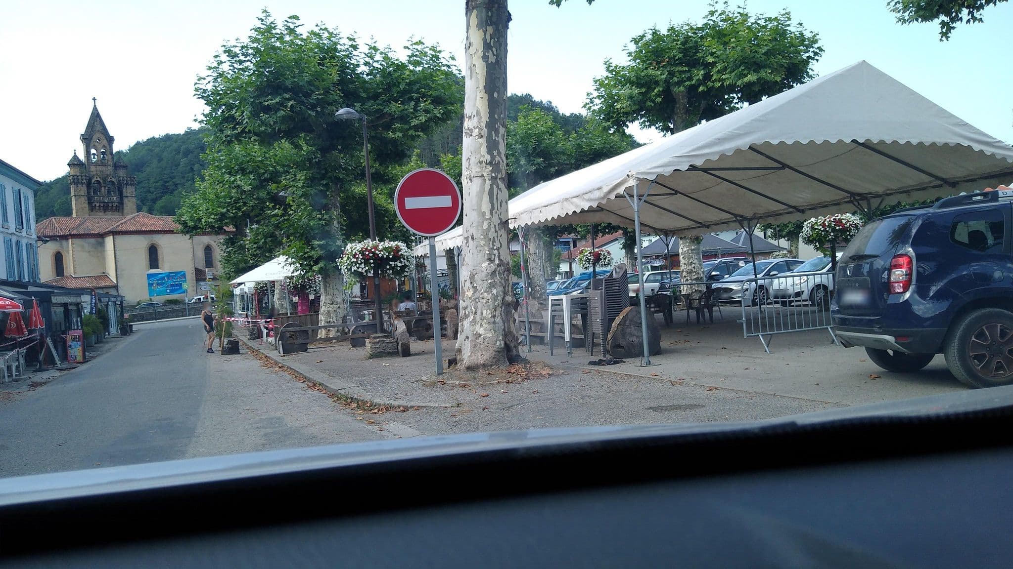 Street view near Auberge du Haut Salat, Saint-Girons — © rhum (CC BY-SA · Mapillary)
