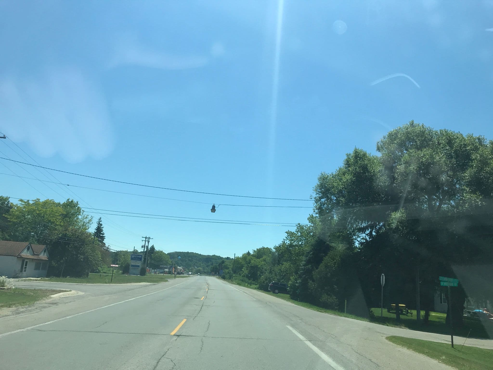 Street view near Coastal Inn, Greilickville — © motomurphyadv (CC BY-SA · Mapillary)