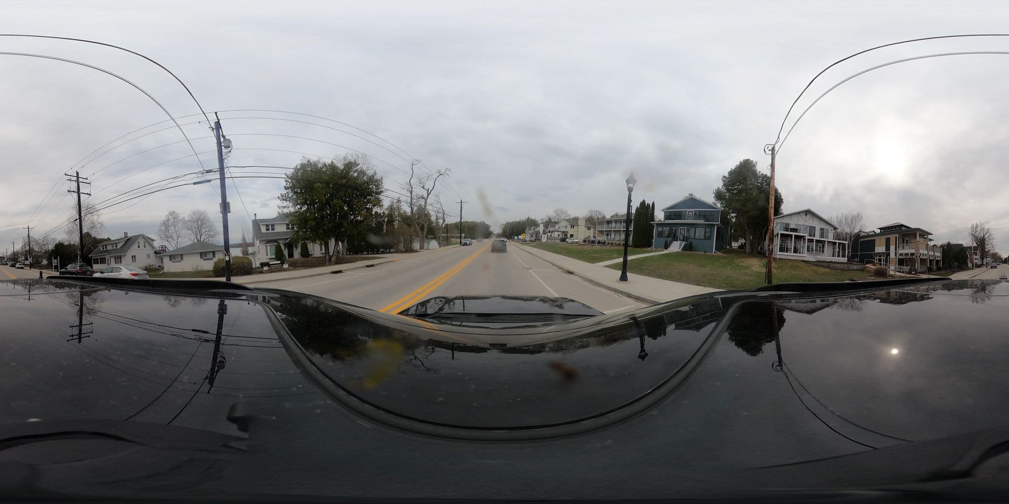 Street view near Mainsail Cottages, Menominee — © tonypd (CC BY-SA · Mapillary)