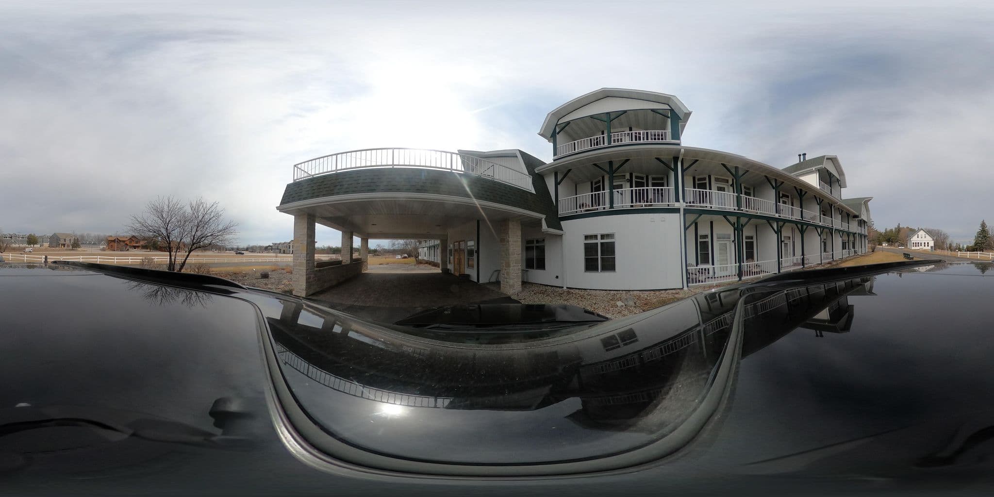Street view near Birchwood Lodge - Door County, Menominee — © tonypd (CC BY-SA · Mapillary)
