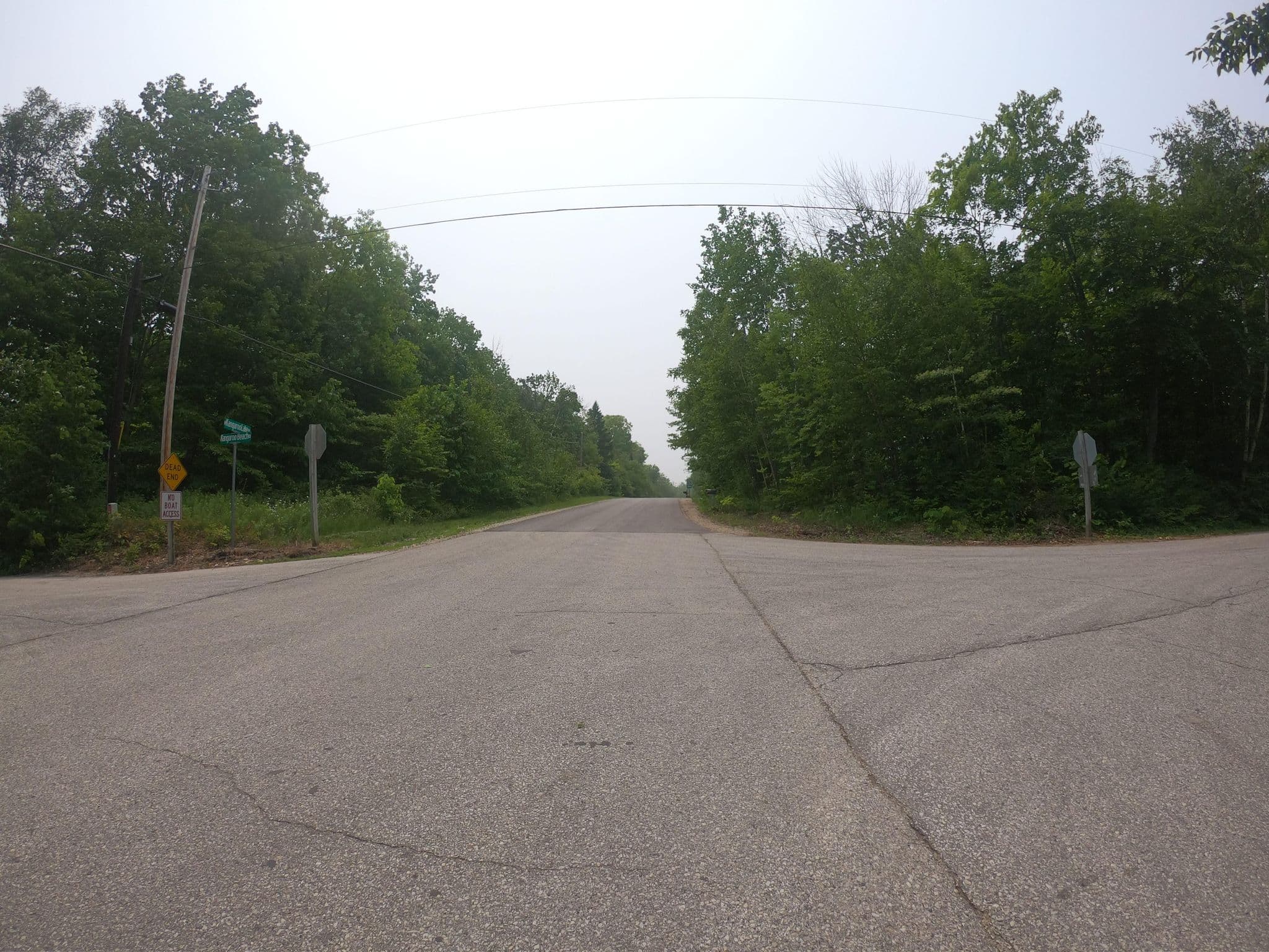 Street view near Kookaburra Cottage At Kangaroo Lake, Sturgeon Bay — © theman (CC BY-SA · Mapillary)