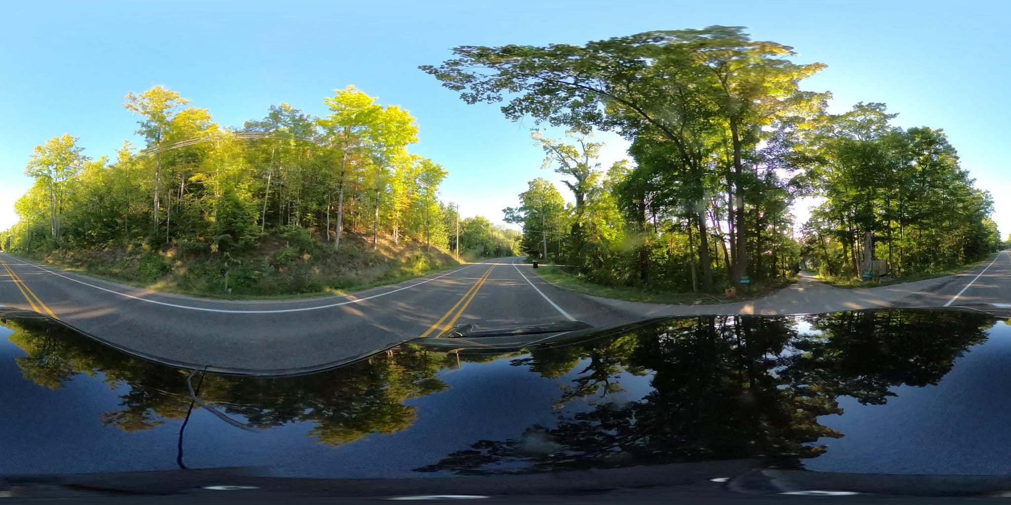 Street view near Leelanau Chalets and Vacation Rentals Up North, Greilickville — © treestryder (CC BY-SA · Mapillary)