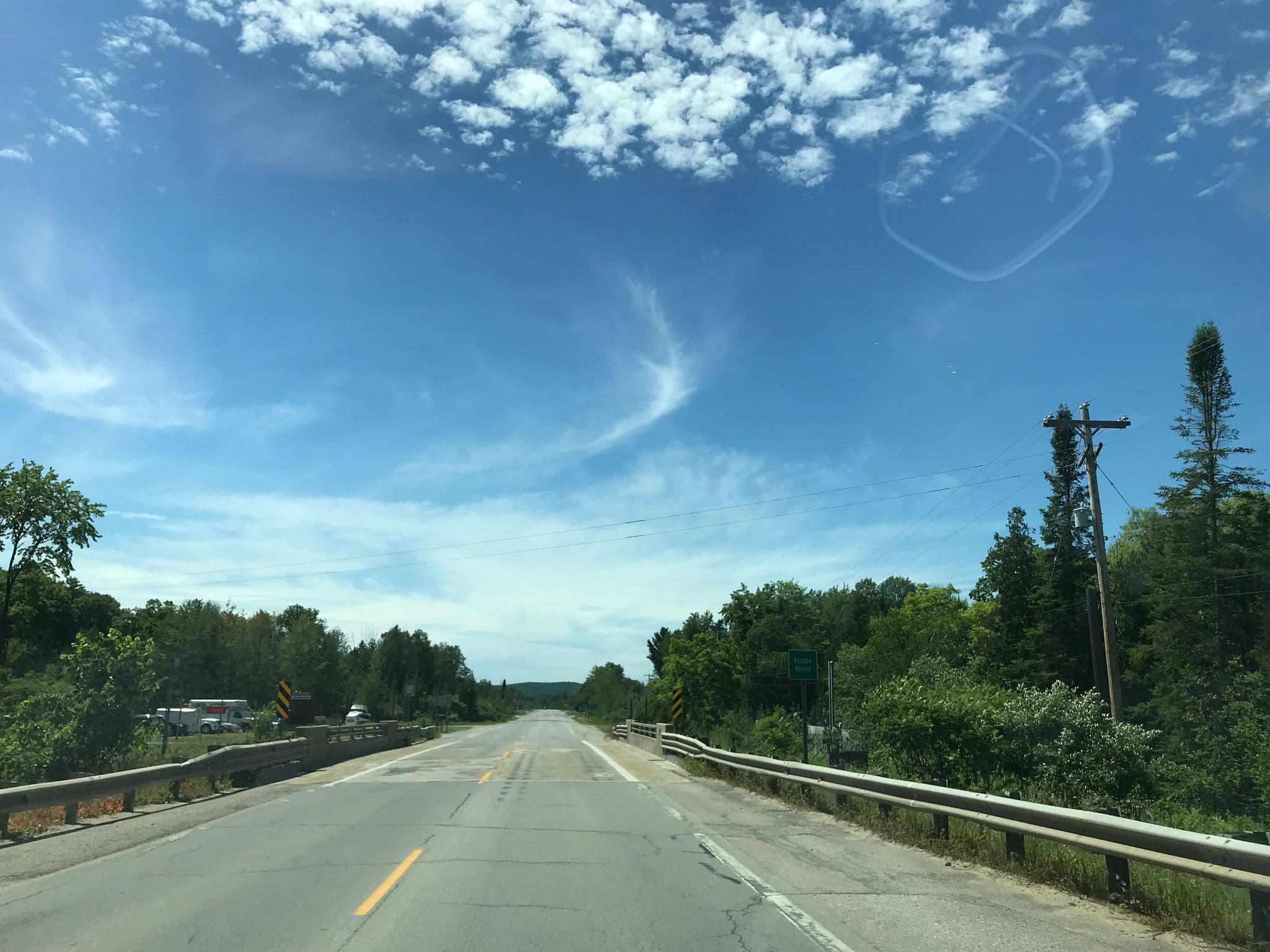 Street view near Platte River Pines, Greilickville — © motomurphyadv (CC BY-SA · Mapillary)
