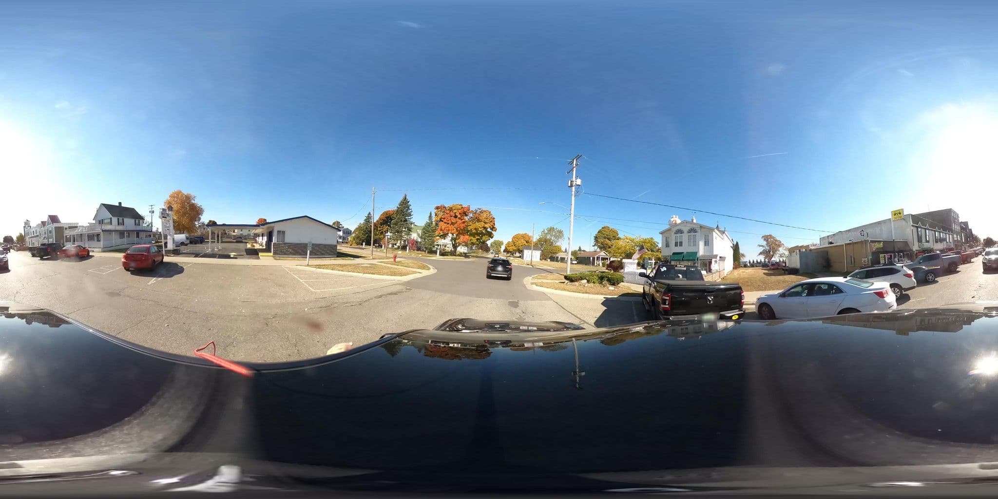 Street view near Welcome Inn, Saint Ignace — © treestryder (CC BY-SA · Mapillary)