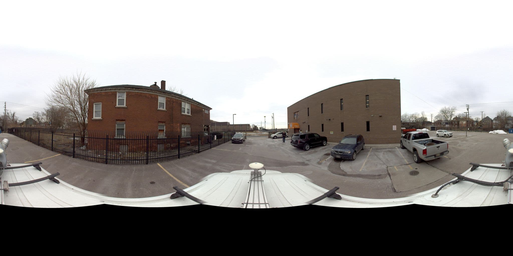 Street view near Motown Cyber Cafe/Black Bottom Project, Detroit — © codgis (CC BY-SA · Mapillary)