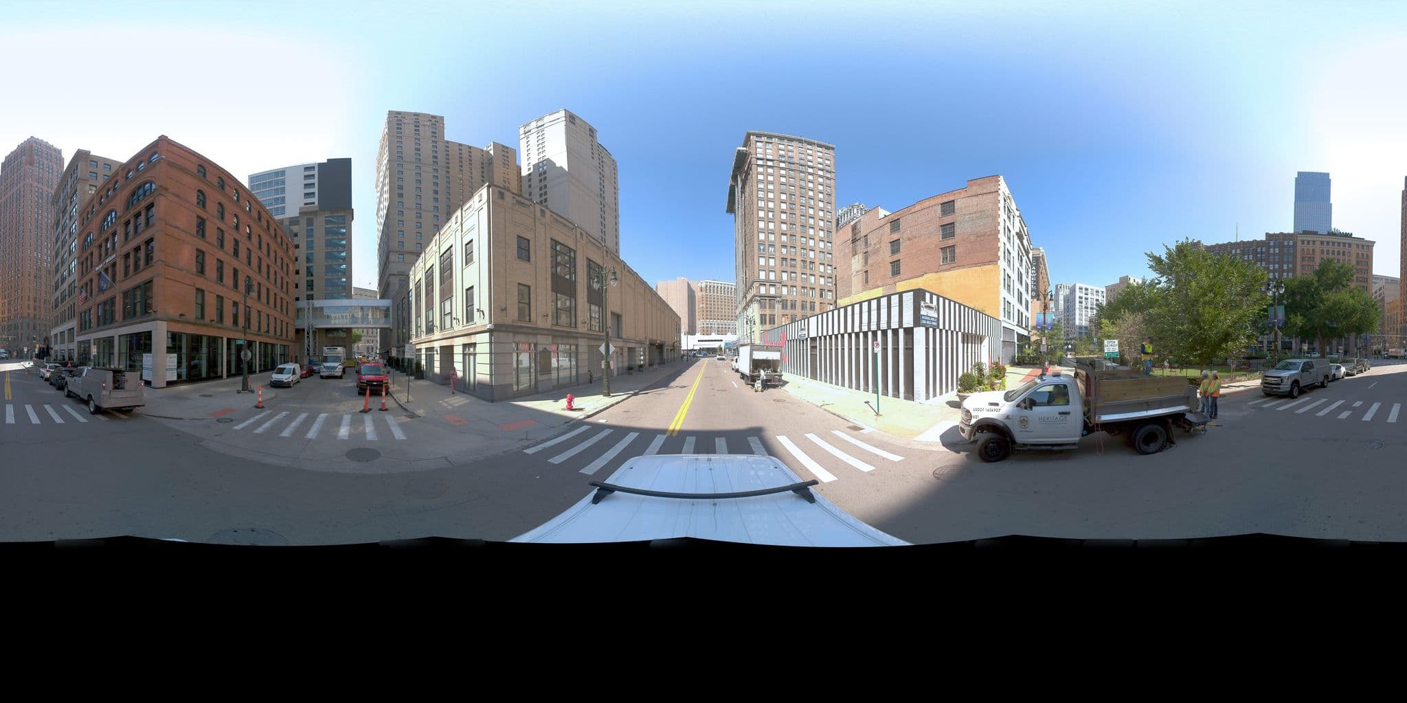 Street view near Westin Swimming Pool, Detroit — © codgis (CC BY-SA · Mapillary)