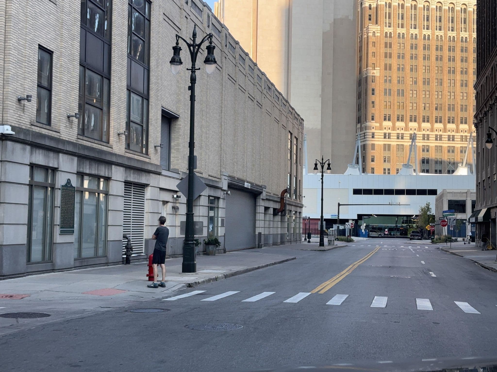 Street view near 11th Floor Book Cadillac, Detroit — © Lanka6359 (CC BY-SA · Mapillary)