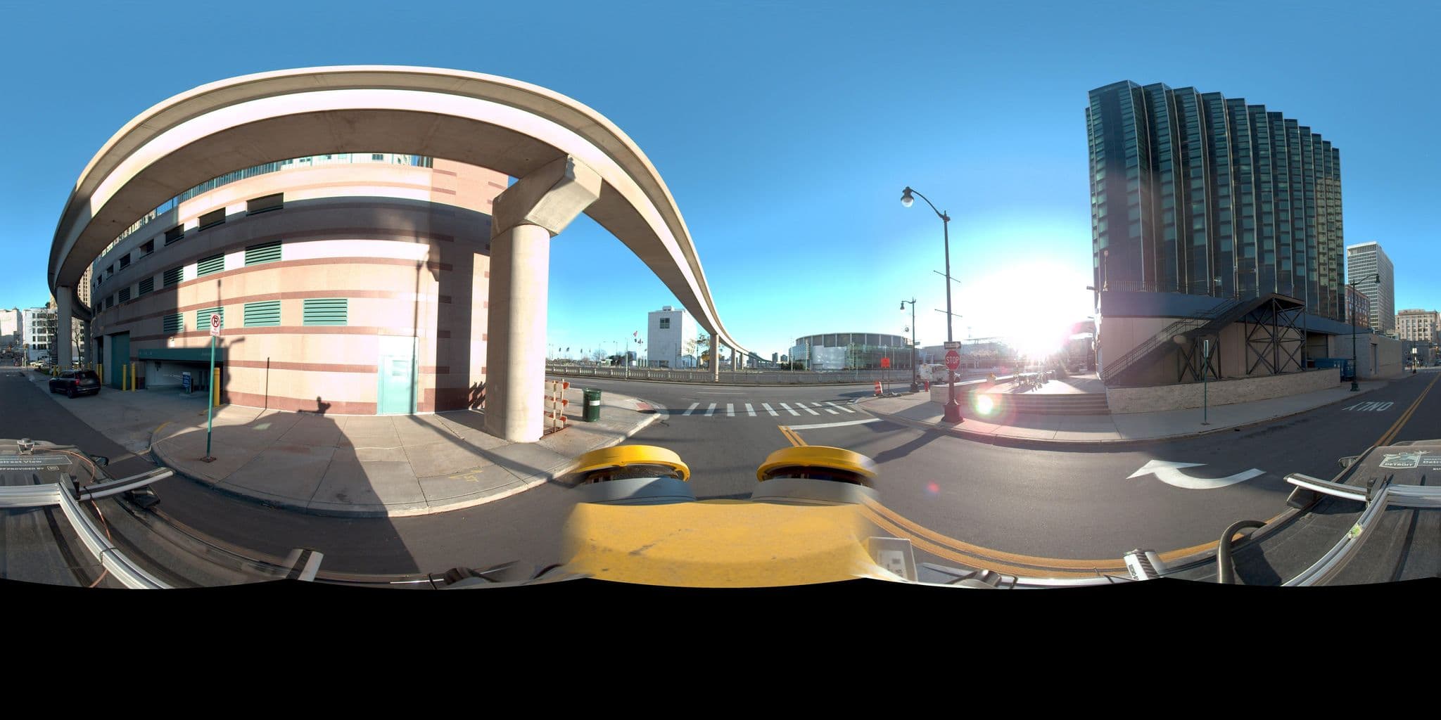Street view near Detroit Riverside Hotel, Detroit — © codgis (CC BY-SA · Mapillary)