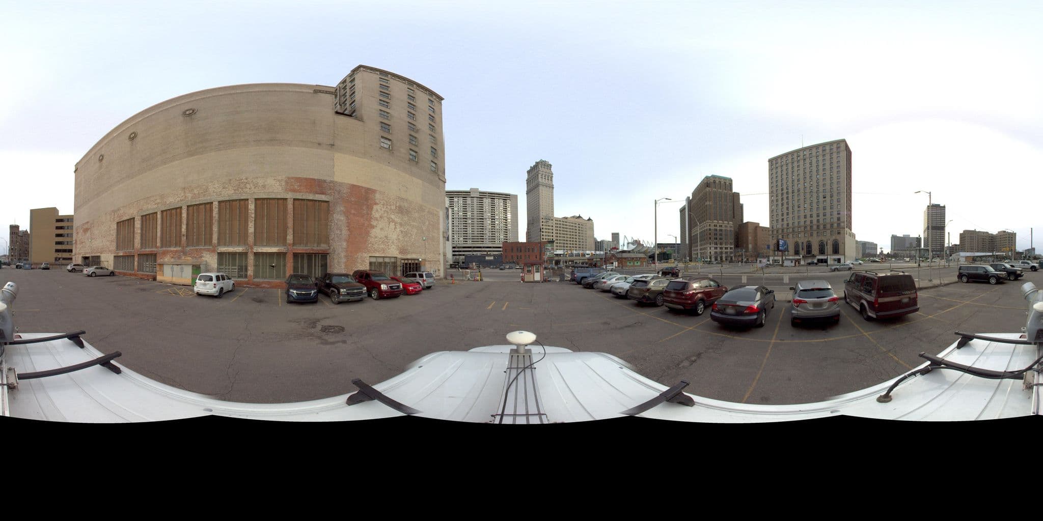 Street view near Roberts Riverwalk Hotel and Residence Detroit, Detroit — © codgis (CC BY-SA · Mapillary)