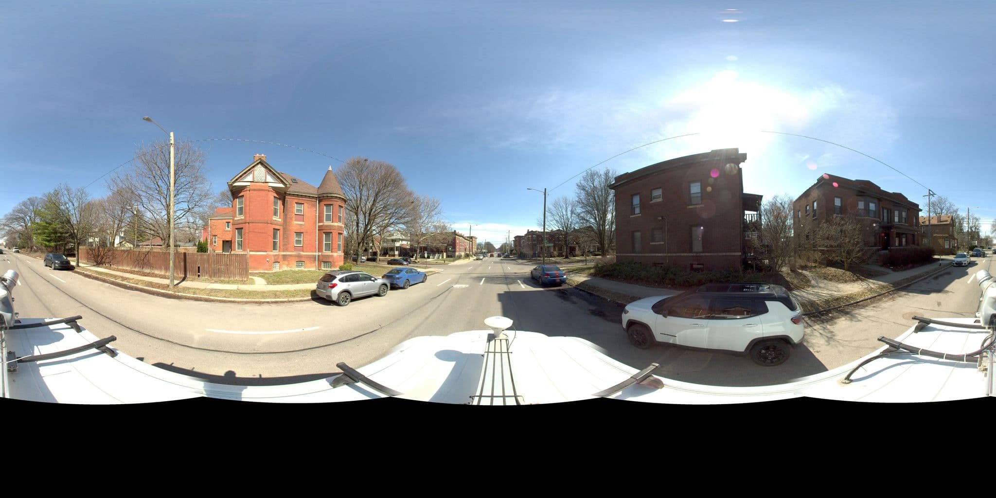 Street view near The Palace of Love, Detroit — © codgis (CC BY-SA · Mapillary)