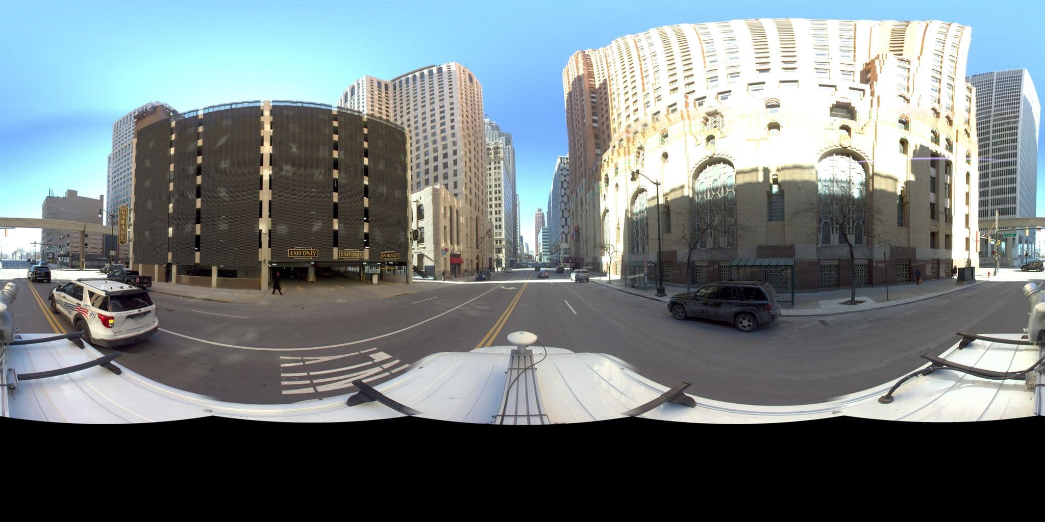 Street view near Metro Valet, Detroit — © codgis (CC BY-SA · Mapillary)