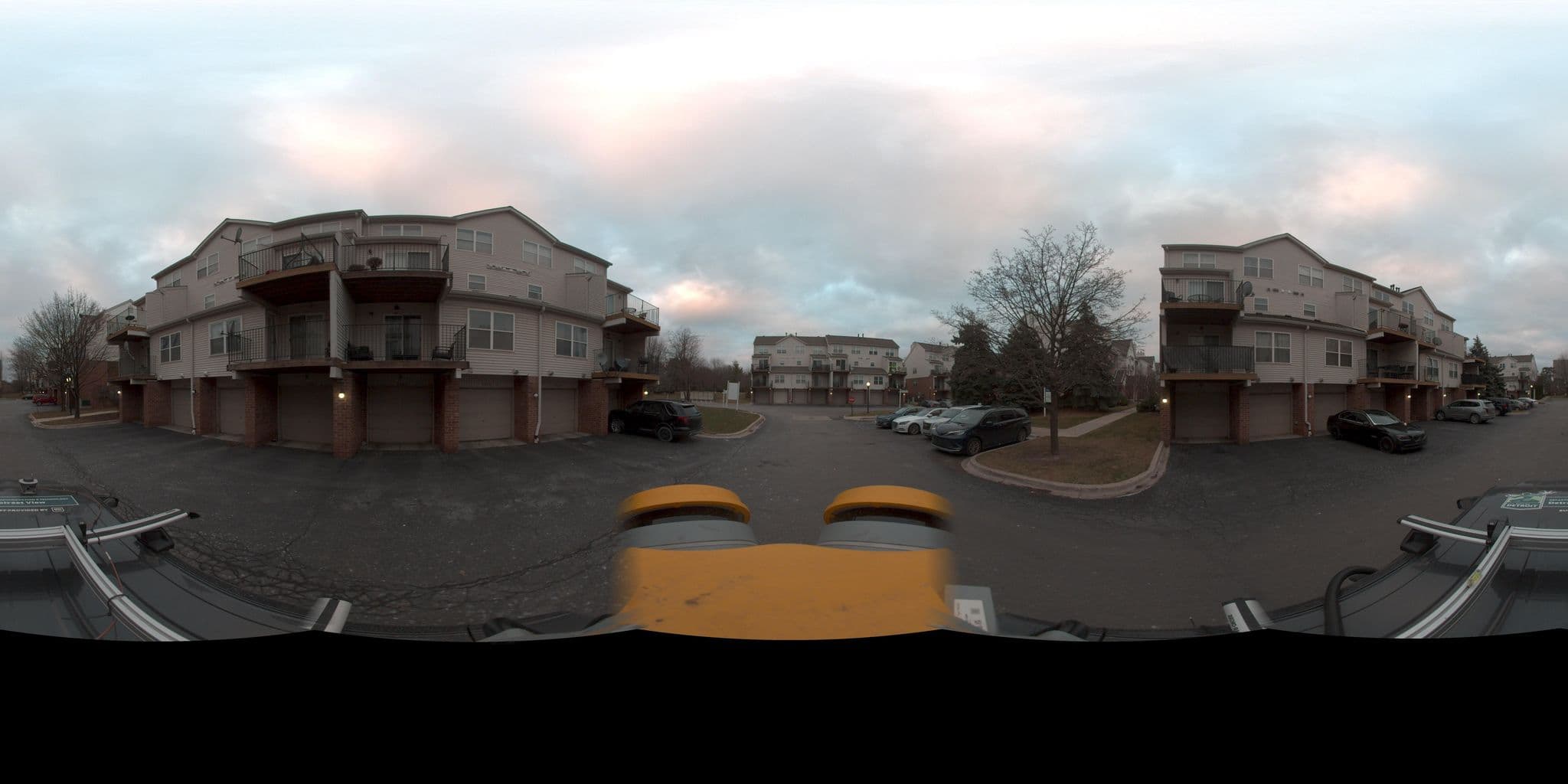 Street view near Campau Farms Condominiums, Detroit — © codgis (CC BY-SA · Mapillary)