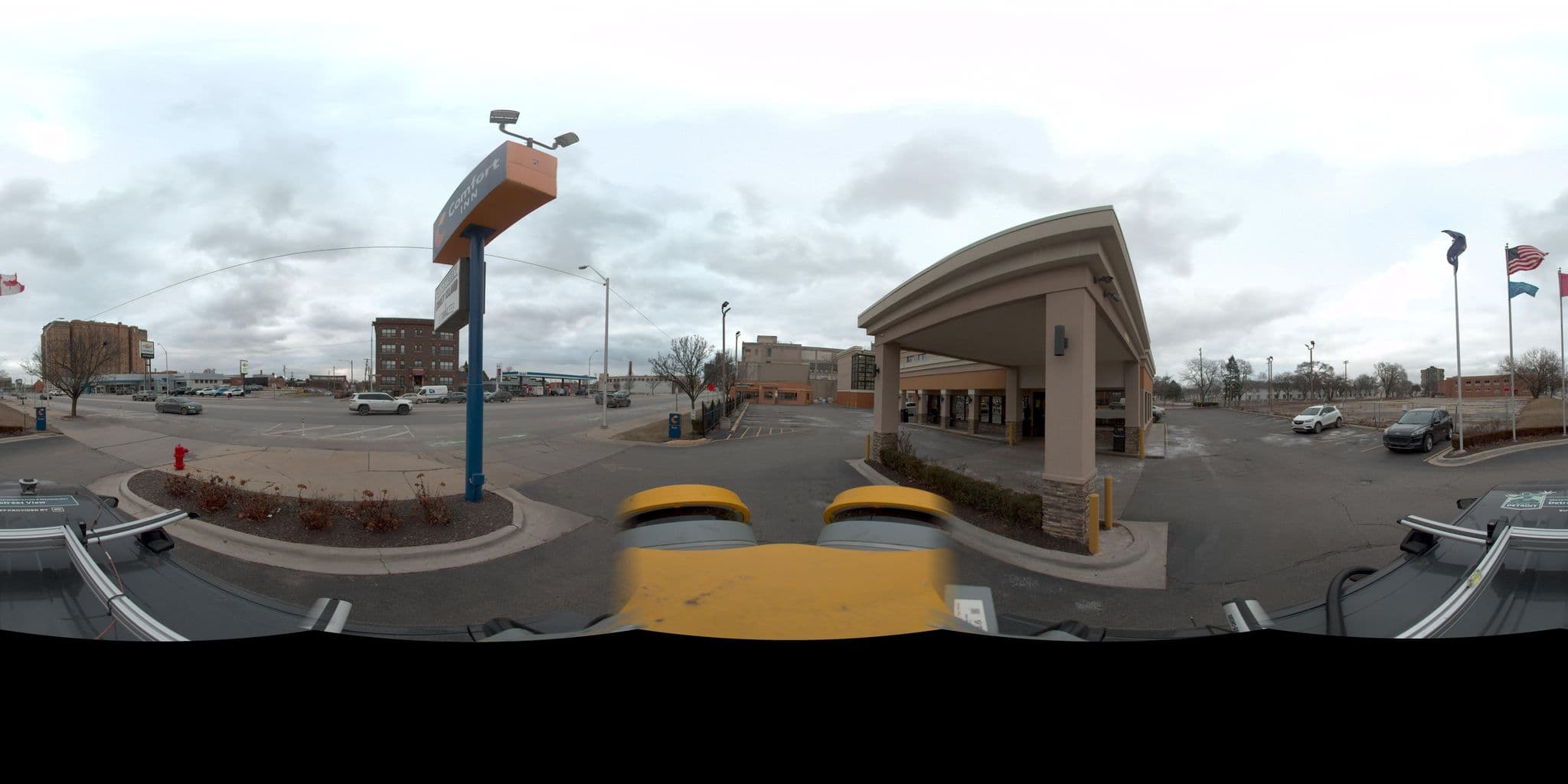 Street view near Regency Hotel, Detroit — © codgis (CC BY-SA · Mapillary)