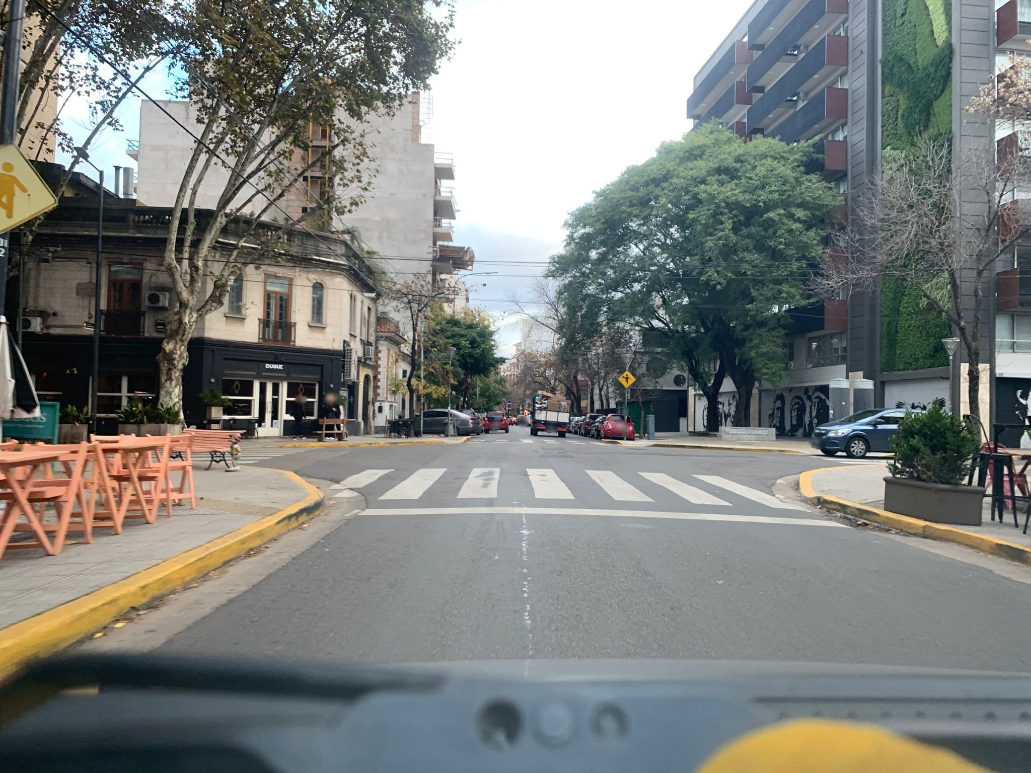 Street view near Residencia La Scala, Colegiales — © unidatagomez (CC BY-SA · Mapillary)