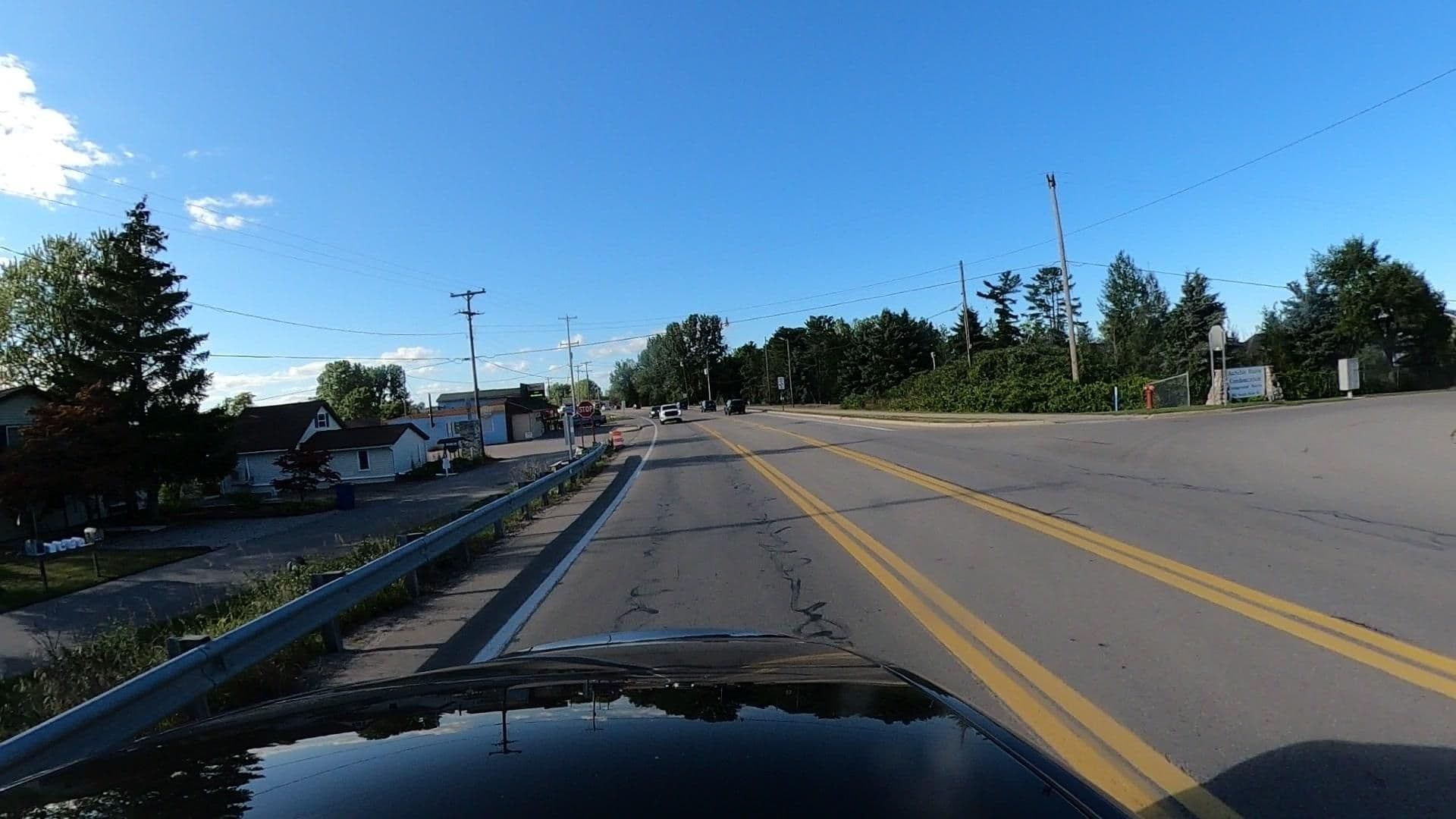 Street view near Huron Sands Beach Condos, Au Sable — © treestryder (CC BY-SA · Mapillary)