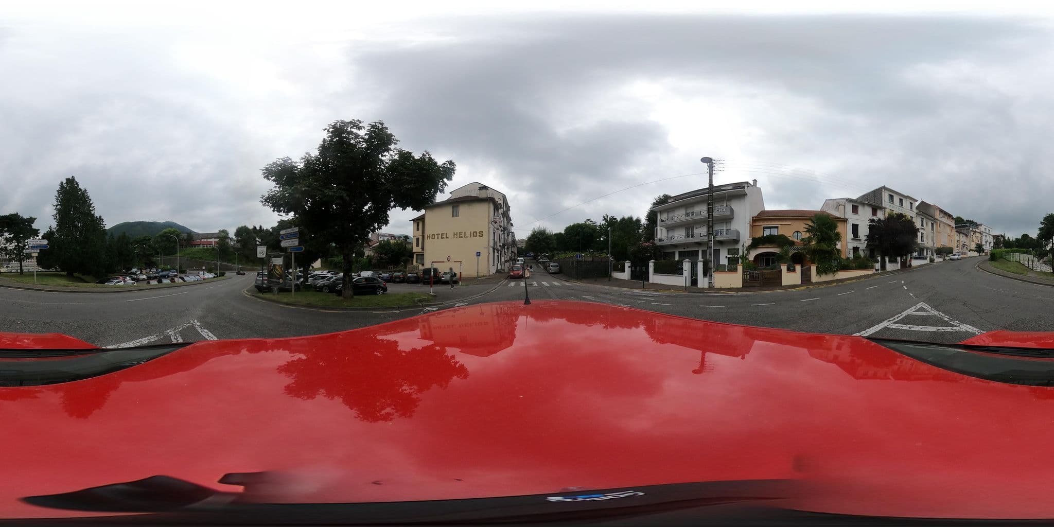 Street view near Le Baluchon, Lourdes