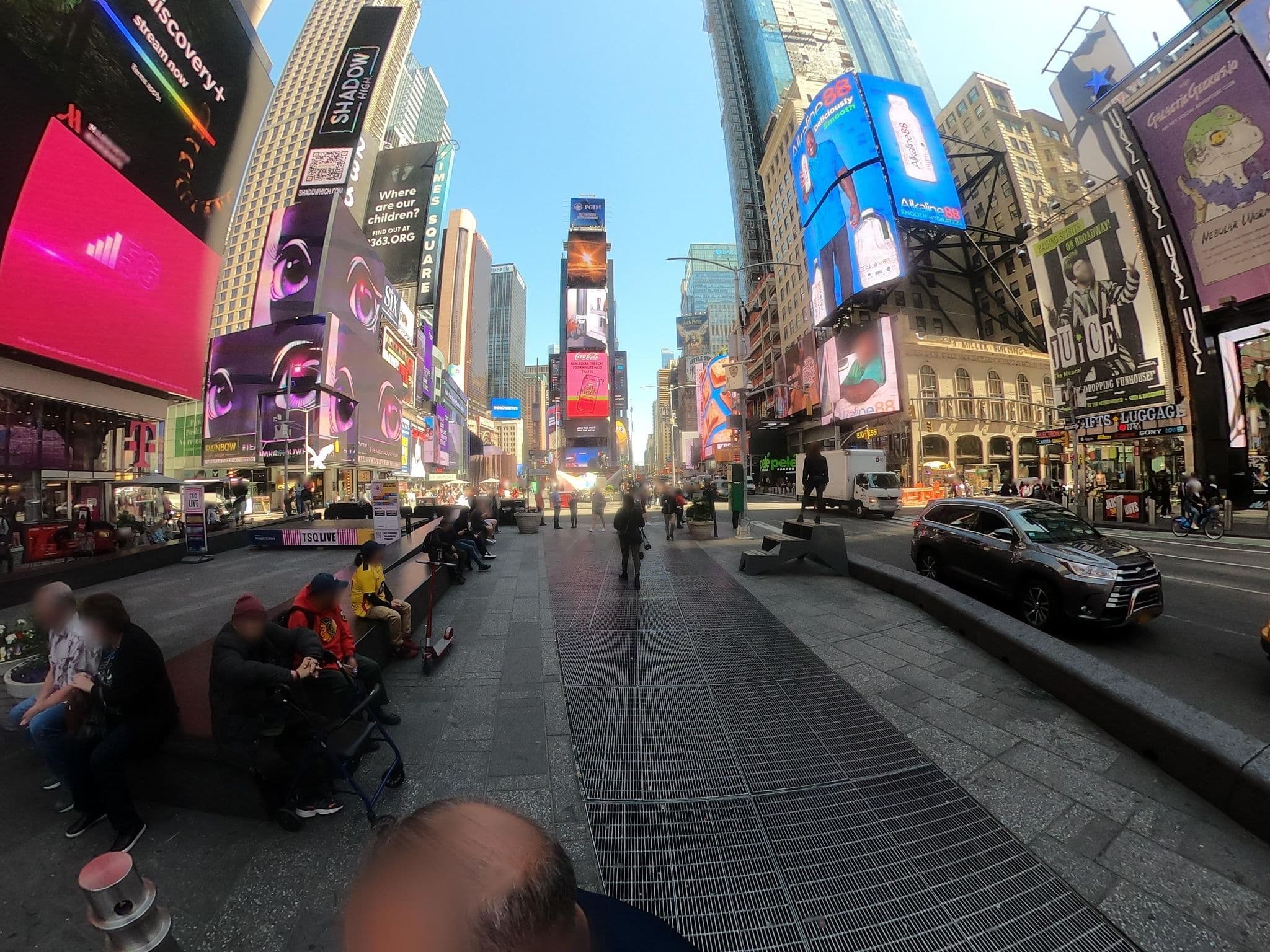 Street view near Revel & Rye, Times Square — © CartographDots (CC BY-SA · Mapillary)