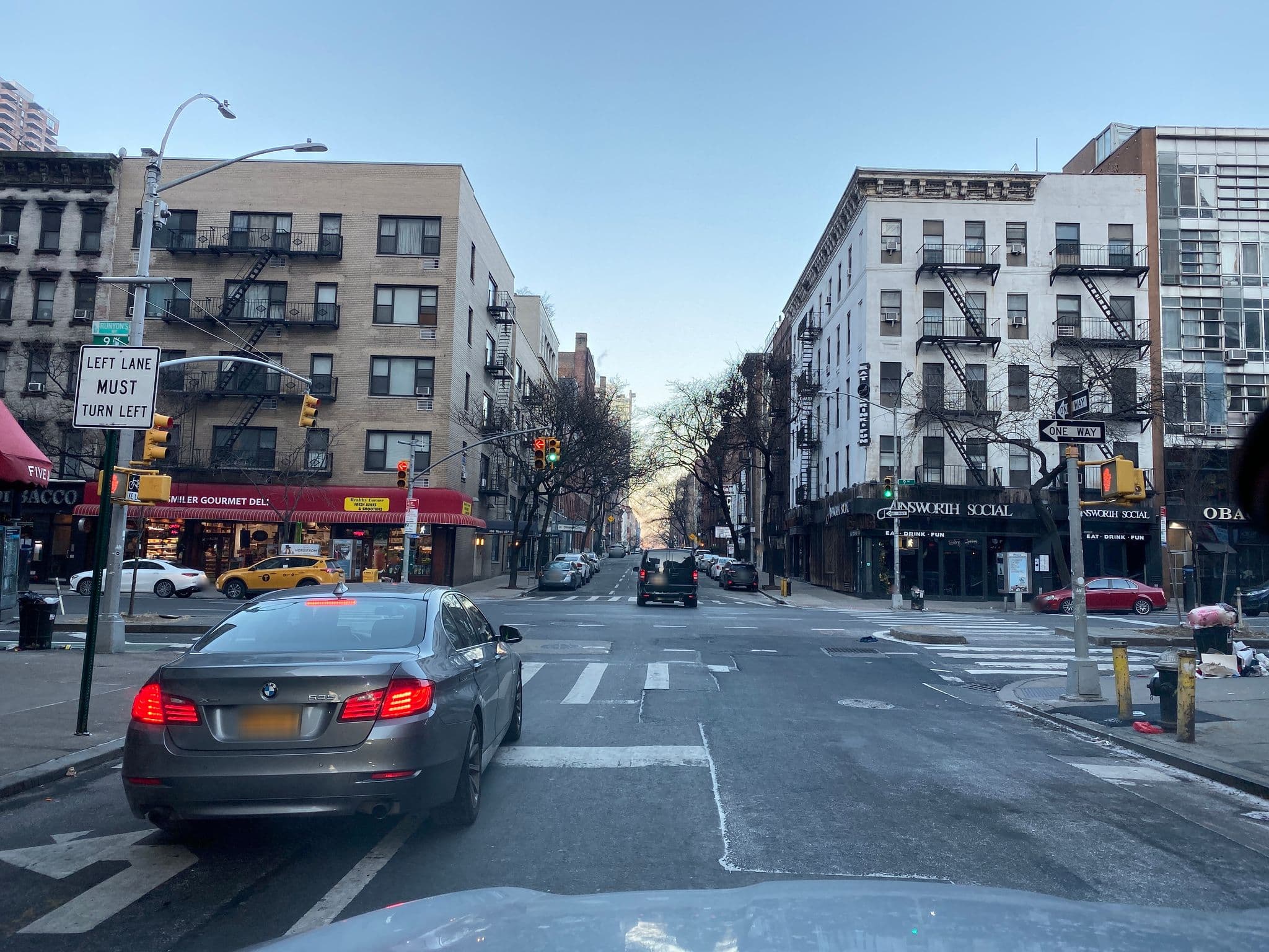 Street view near the most right toilet @Firstborn's bathroom @Firstborn, Hell's Kitchen — © smartmaper (CC BY-SA · Mapillary)