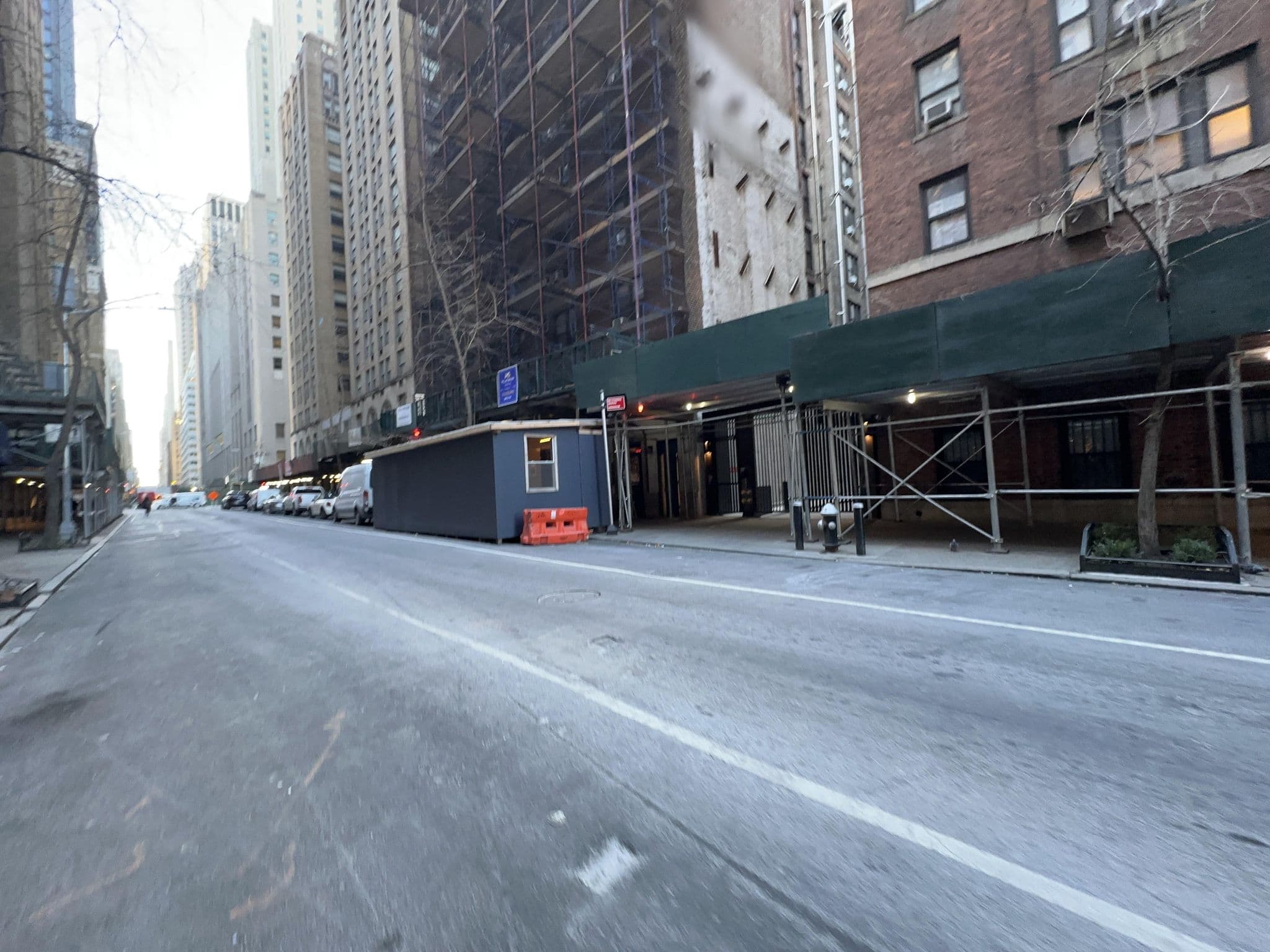 Street view near Marriott Hotel Room 1101, Times Square — © RobinZyx (CC BY-SA · Mapillary)