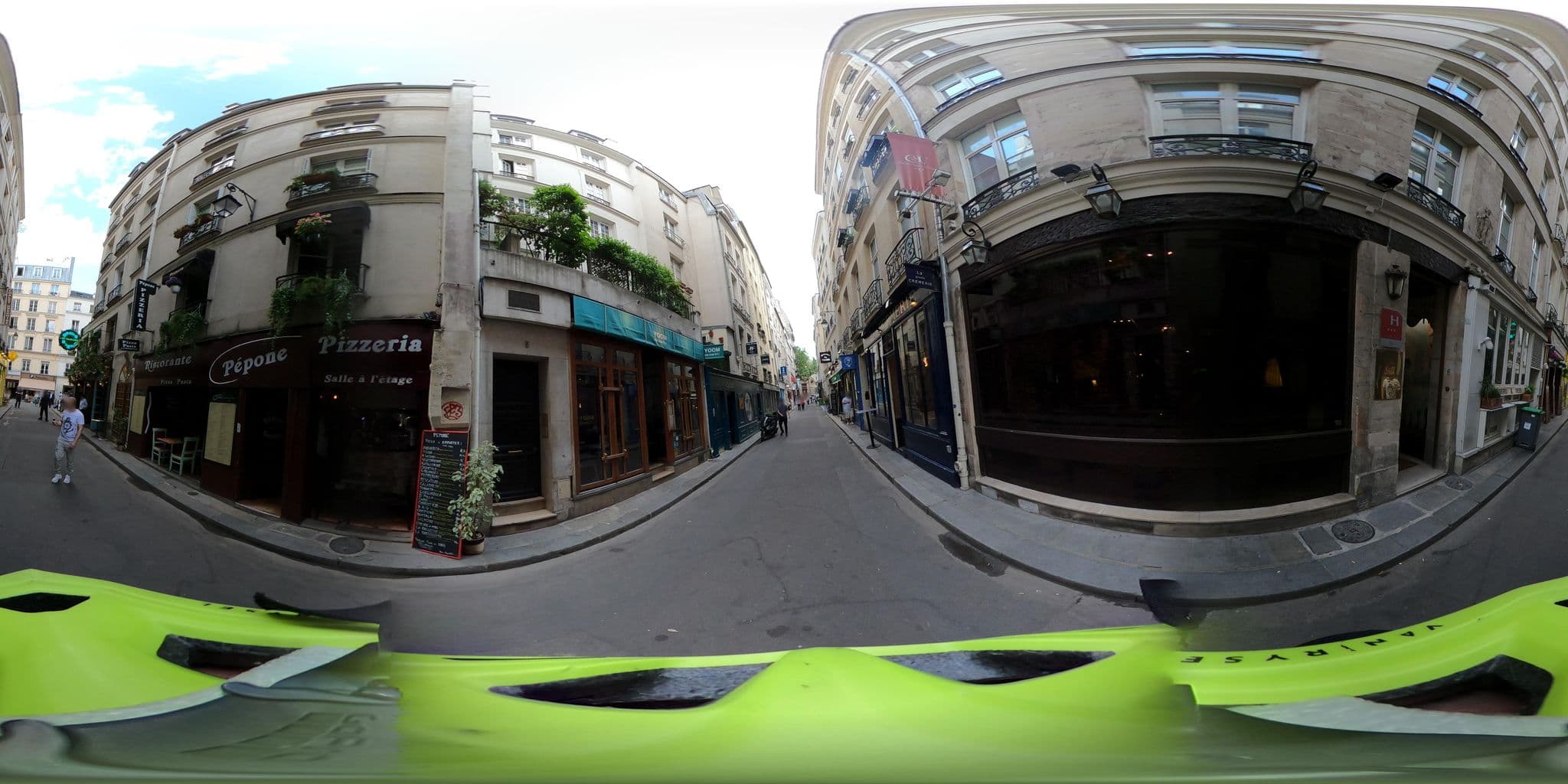 Street view near Victoire & Germain, Paris 01 Louvre — © Stefdegreef (CC BY-SA · Mapillary)