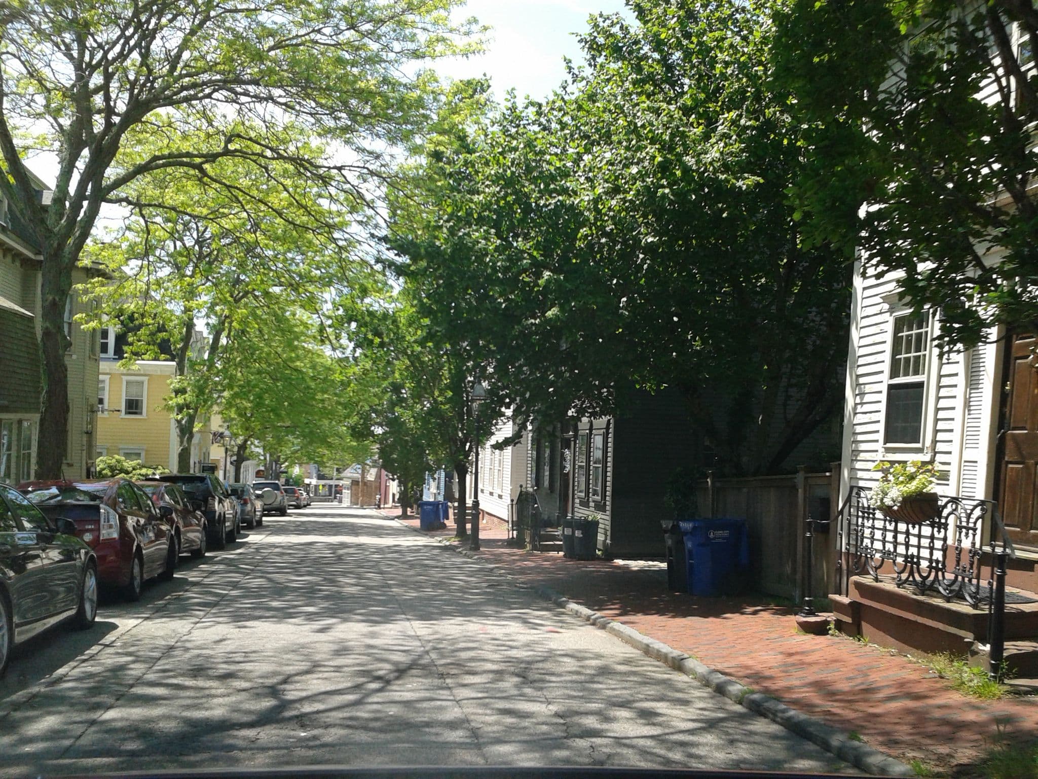 Street view near John Banister House, Newport — © thetornado76 (CC BY-SA · Mapillary)