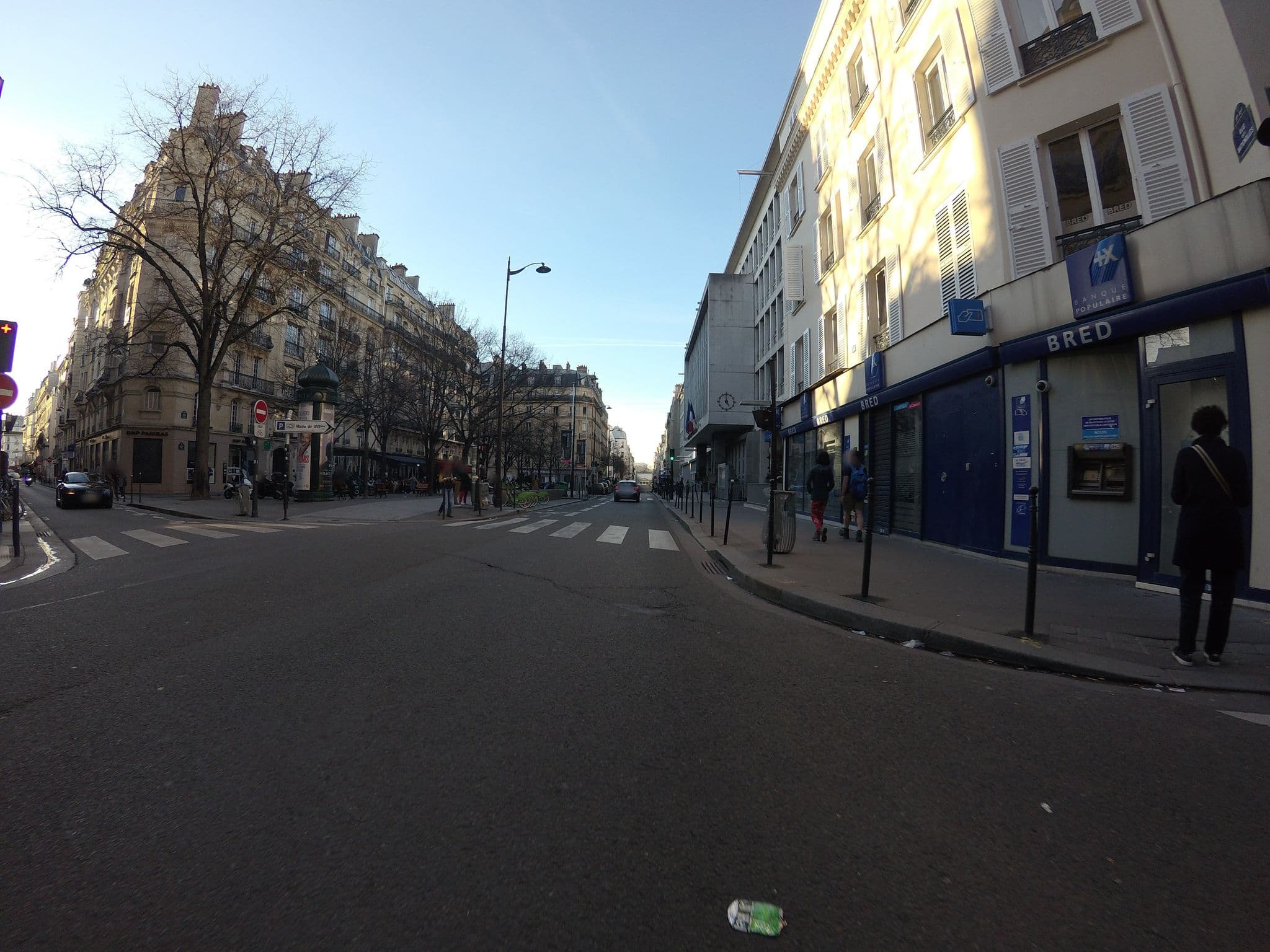 Street view near Hôtel du Mont Doré, Paris 17 Batignolles-Monceau — © laurentlouf (CC BY-SA · Mapillary)