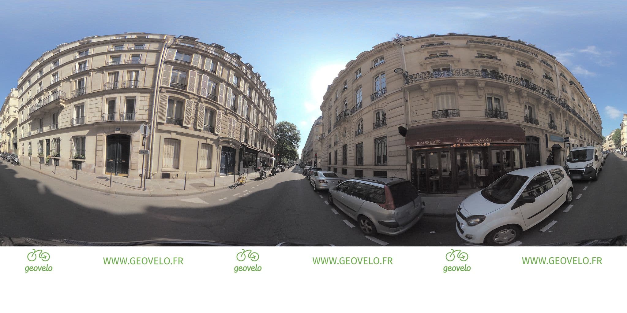 Street view near Hôtel Monsieur, Paris 08 Élysée — © simon_geovelo (CC BY-SA · Mapillary)