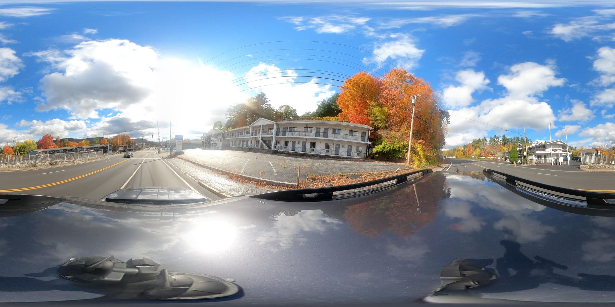 Street view near Econolodge, Queensbury — © giblet (CC BY-SA · Mapillary)