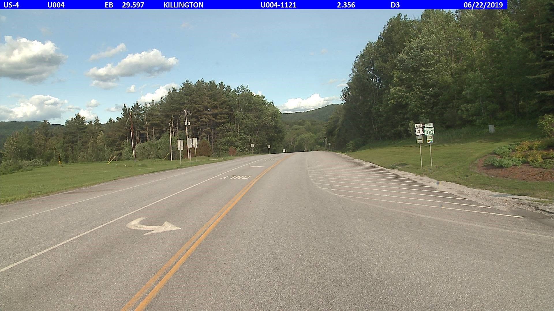 Street view near The Mountain Inn, Chittenden — © vtrans_row (CC BY-SA · Mapillary)