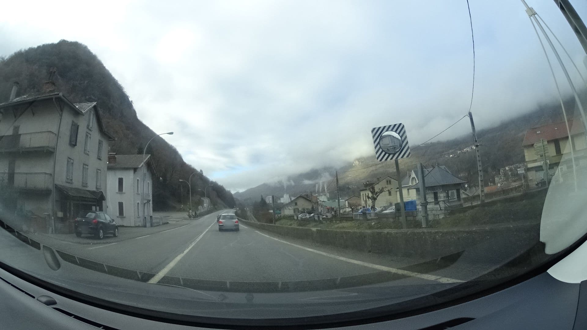 Street view near Hôtel de la Paix, Ax-les-Thermes — © sashazykov (CC BY-SA · Mapillary)