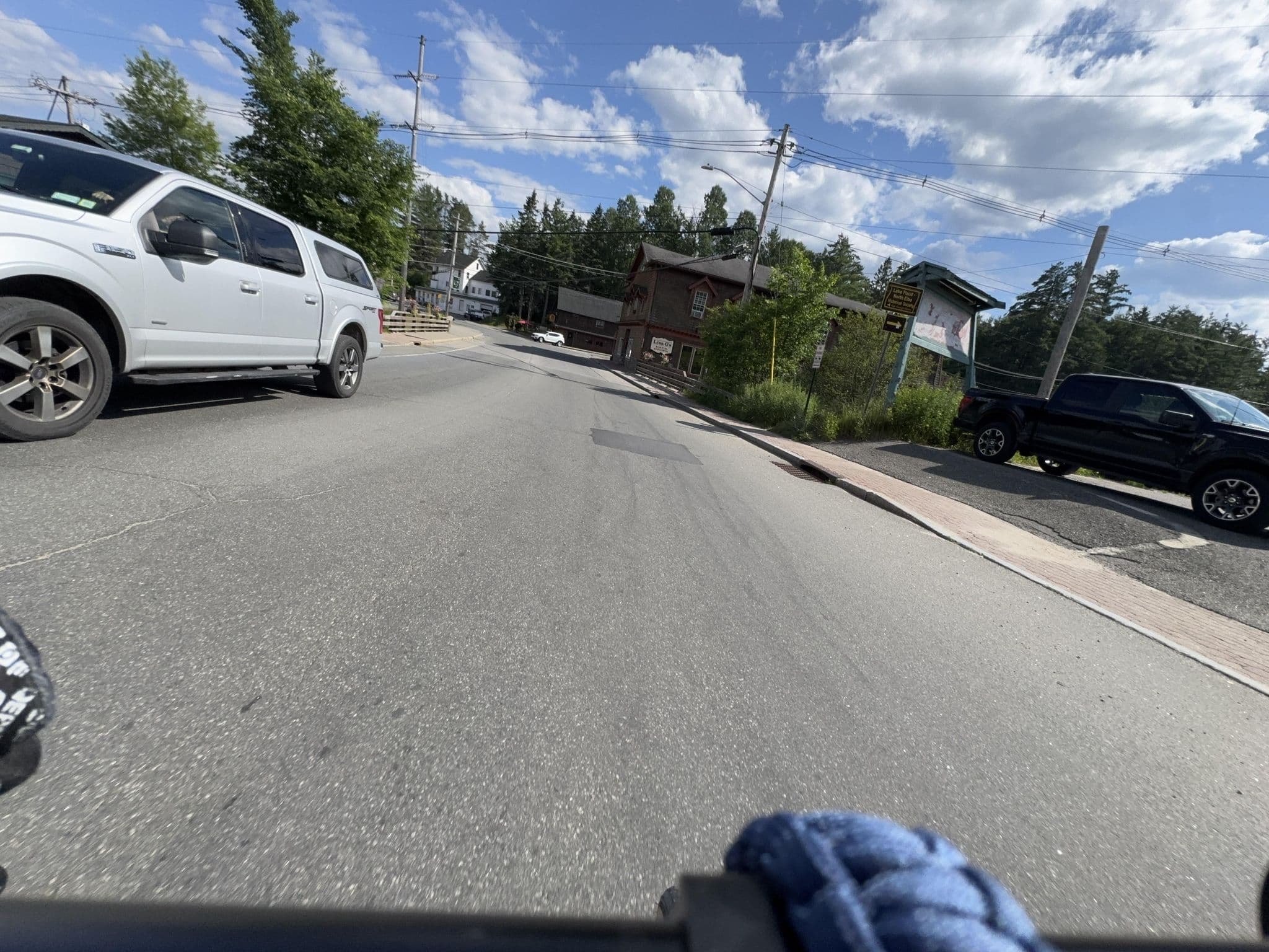 Street view near Downhill Lodge, Lake Placid — © CameraPerson (CC BY-SA · Mapillary)