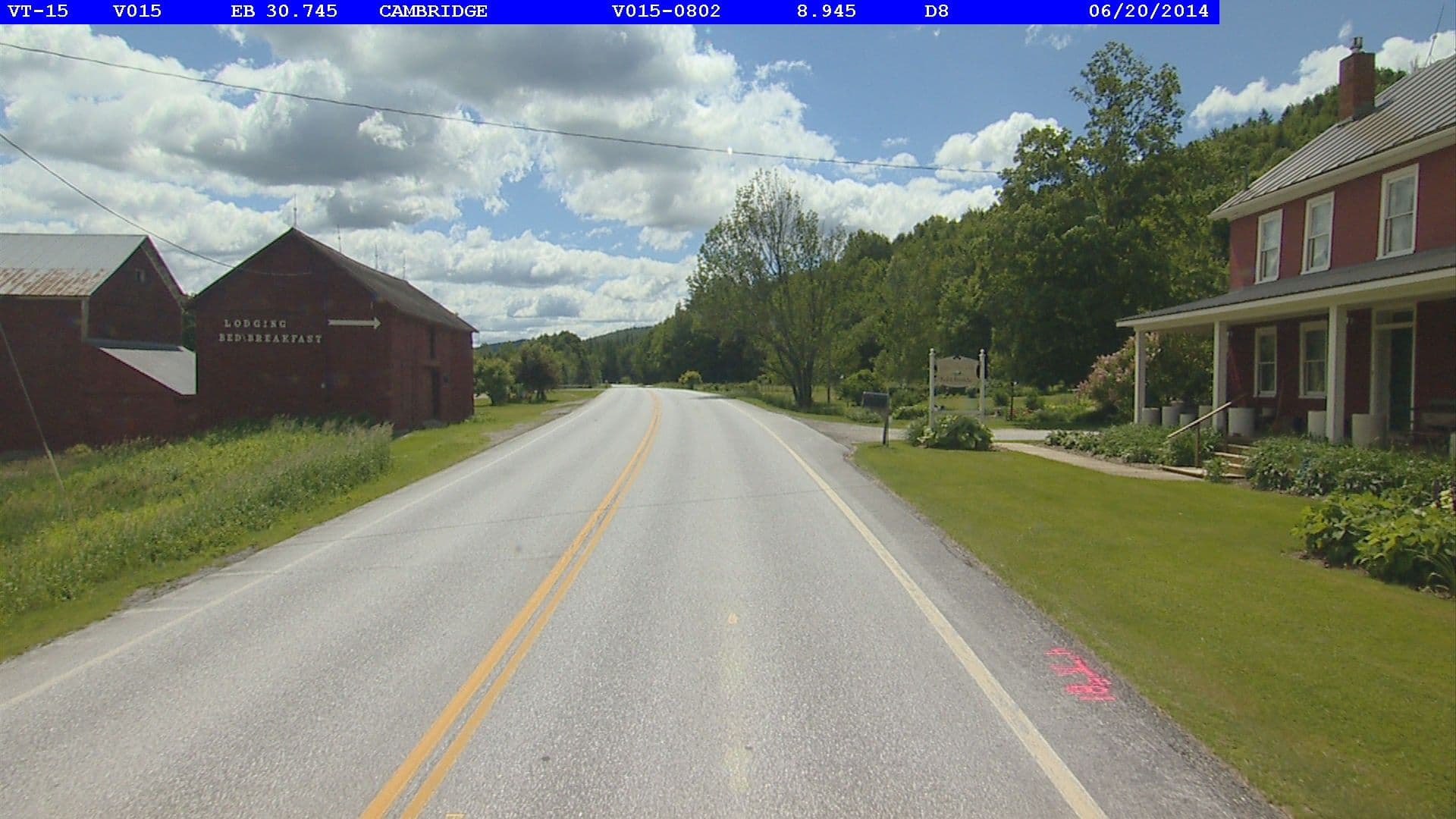 Street view near Nye's Green Valley Farm B and B, Stowe — © vtrans_row (CC BY-SA · Mapillary)