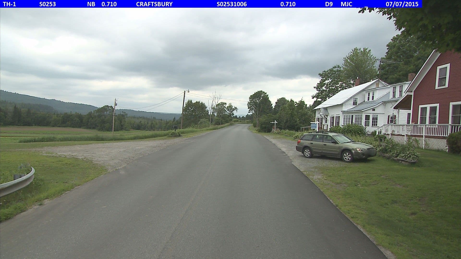 Street view near Craftsbury Farmhouse, Lyndonville — © vtrans_row (CC BY-SA · Mapillary)