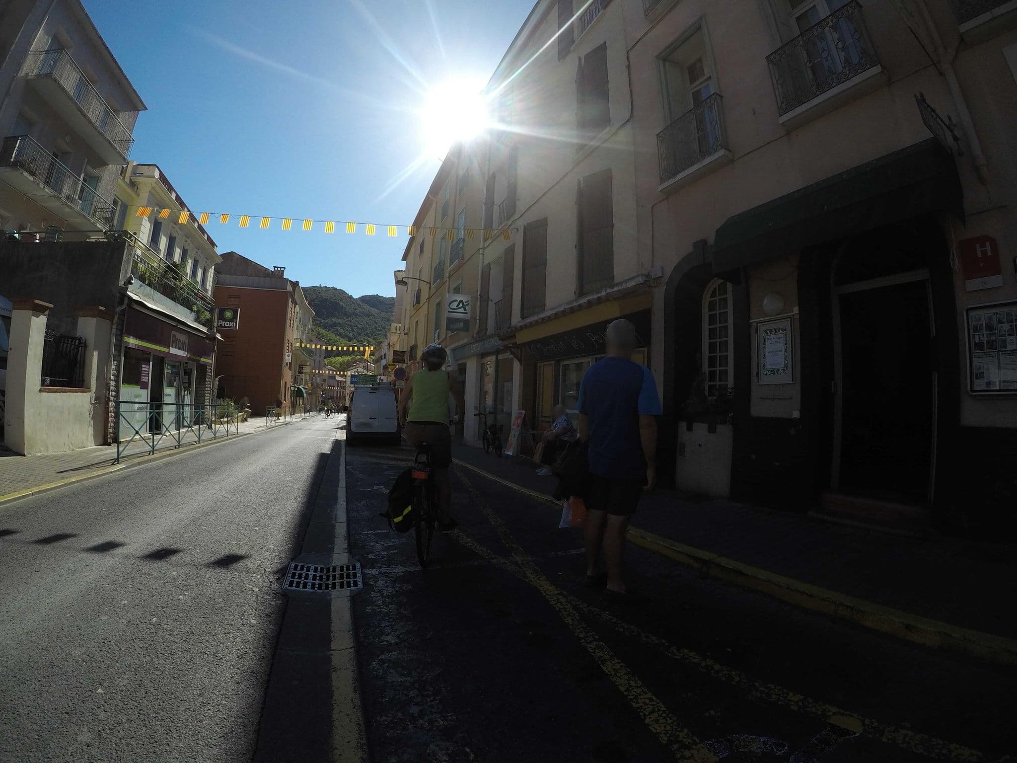 Street view near Hôtel de France, els Banys d'Arles — © ray66 (CC BY-SA · Mapillary)