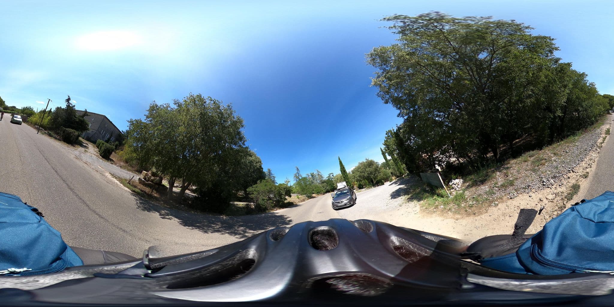 Street view near Lou Quinsou, Ruoms — © Krob (CC BY-SA · Mapillary)