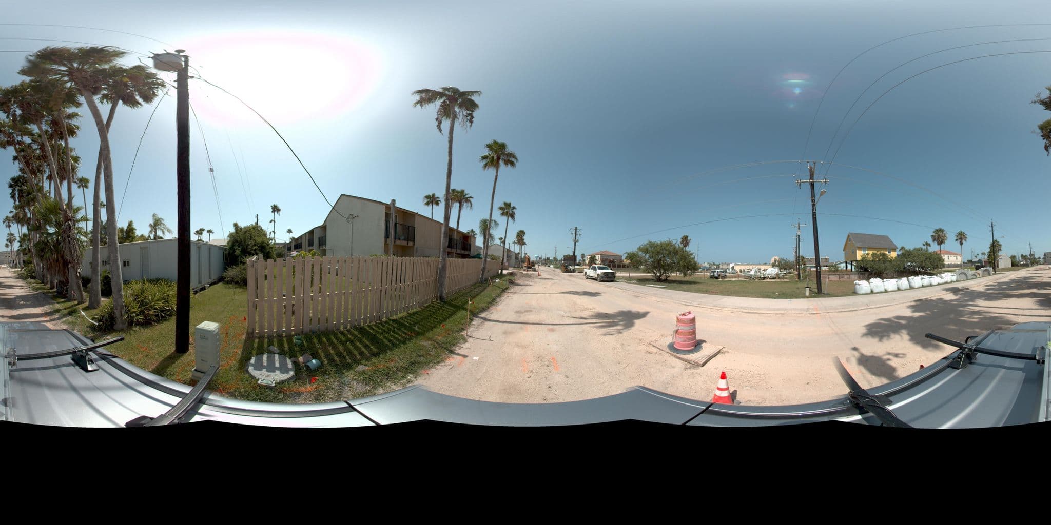 Street view near Sandcastle Condominiums, South Padre Island — © rking (CC BY-SA · Mapillary)