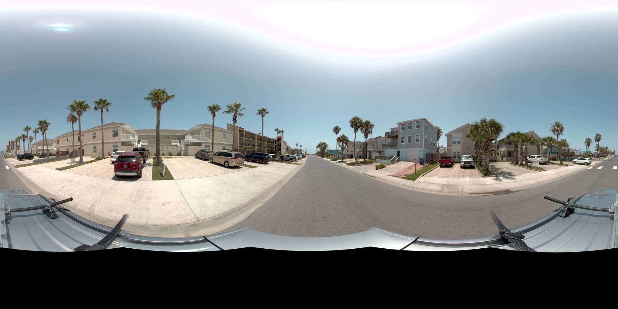 Street view near Sun Dance Condominiuns, South Padre Island — © rking (CC BY-SA · Mapillary)