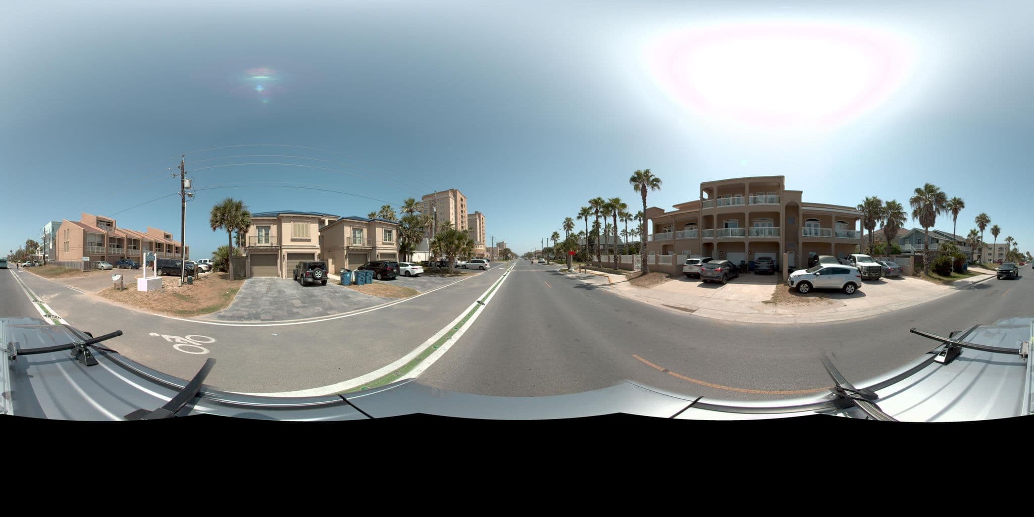 Street view near Coastal Soul Beach House, South Padre Island — © rking (CC BY-SA · Mapillary)
