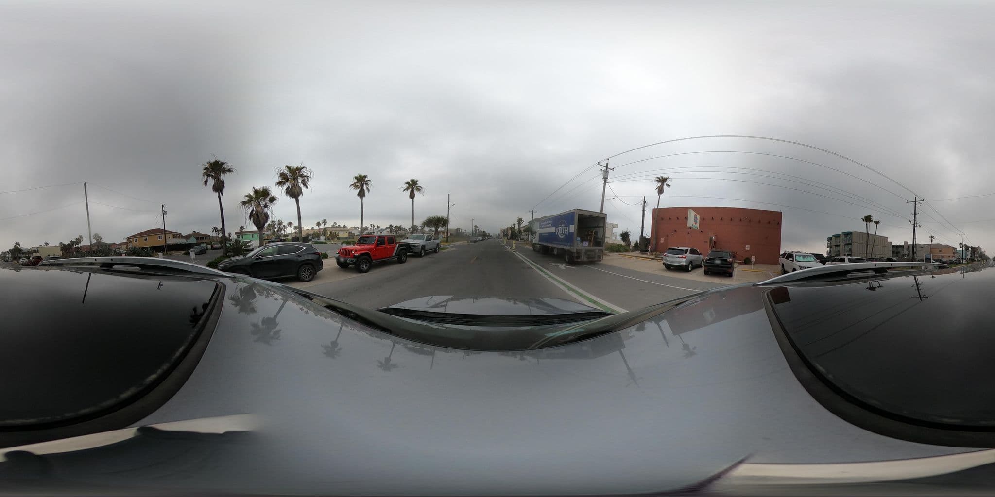Street view near Wanna Wanna Hotel, South Padre Island — © raveneye (CC BY-SA · Mapillary)