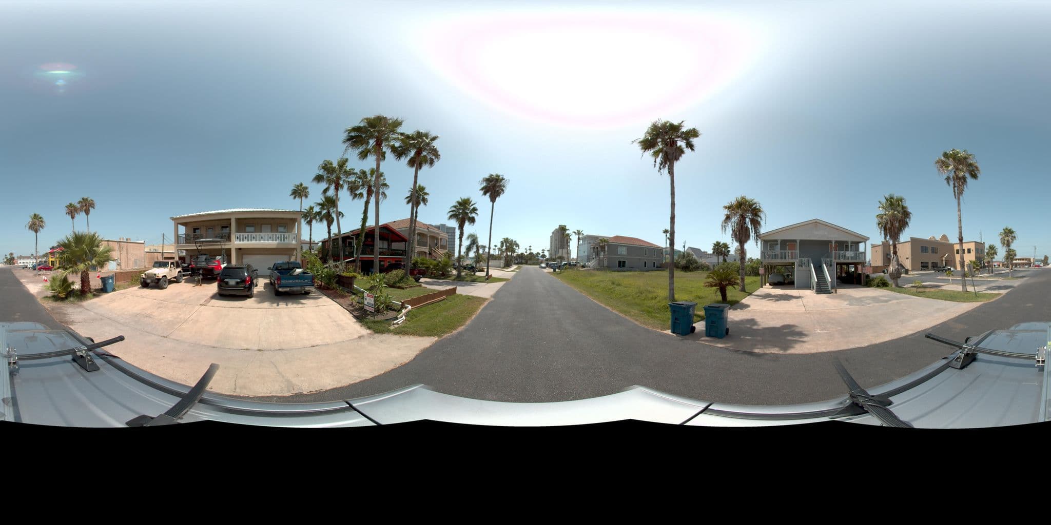 Street view near Corral Beach House Vacation Rental, South Padre Island — © rking (CC BY-SA · Mapillary)