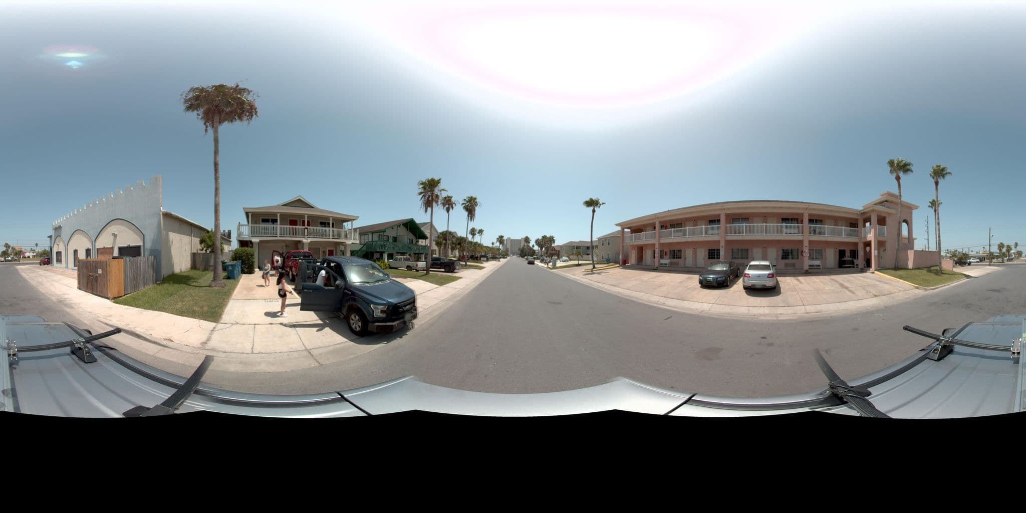 Street view near Cloud Dancer Condominiums, South Padre Island — © rking (CC BY-SA · Mapillary)
